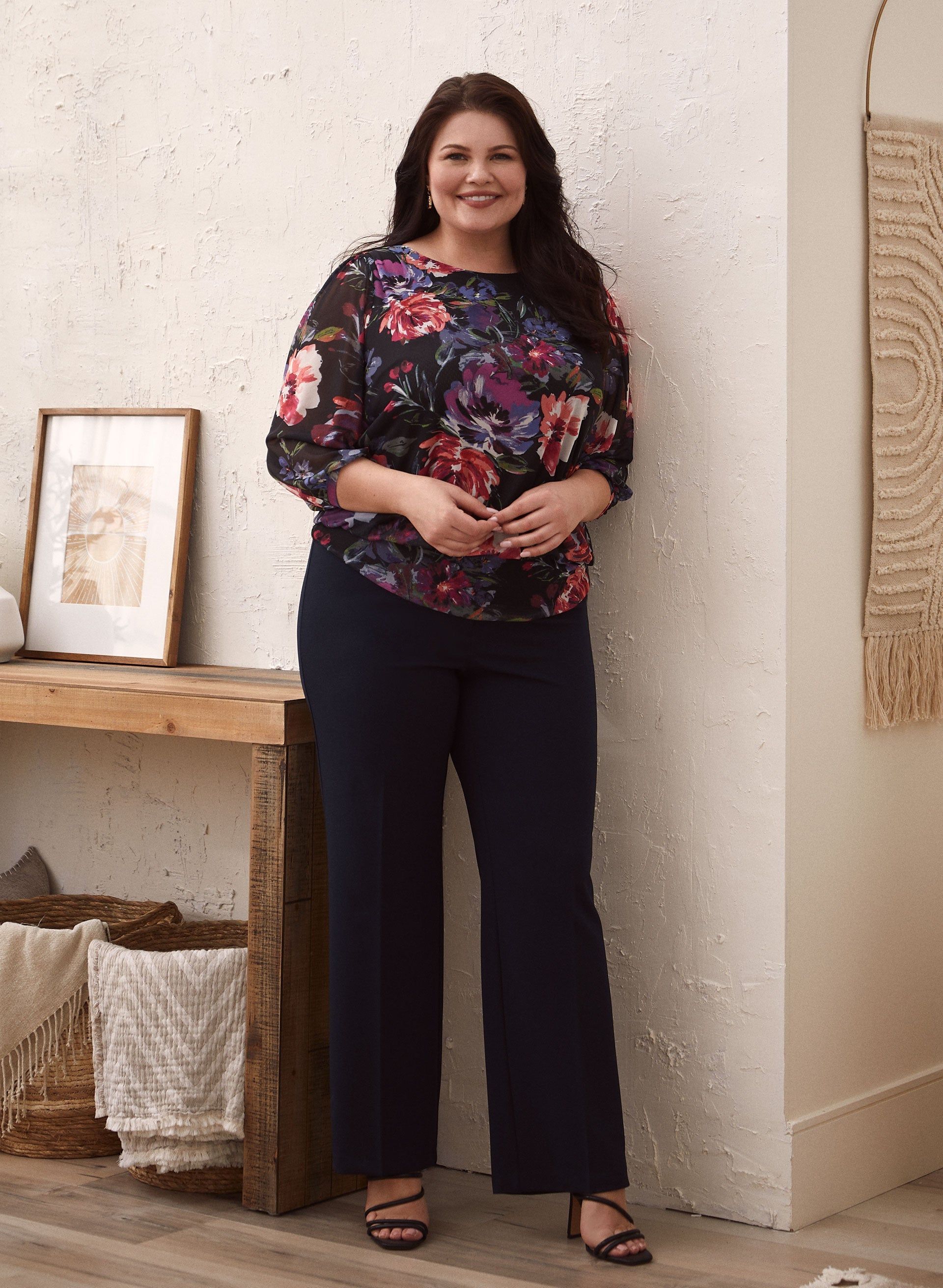 Modern Fit Straight Leg Pants sold by Laura product image thumbnail 3