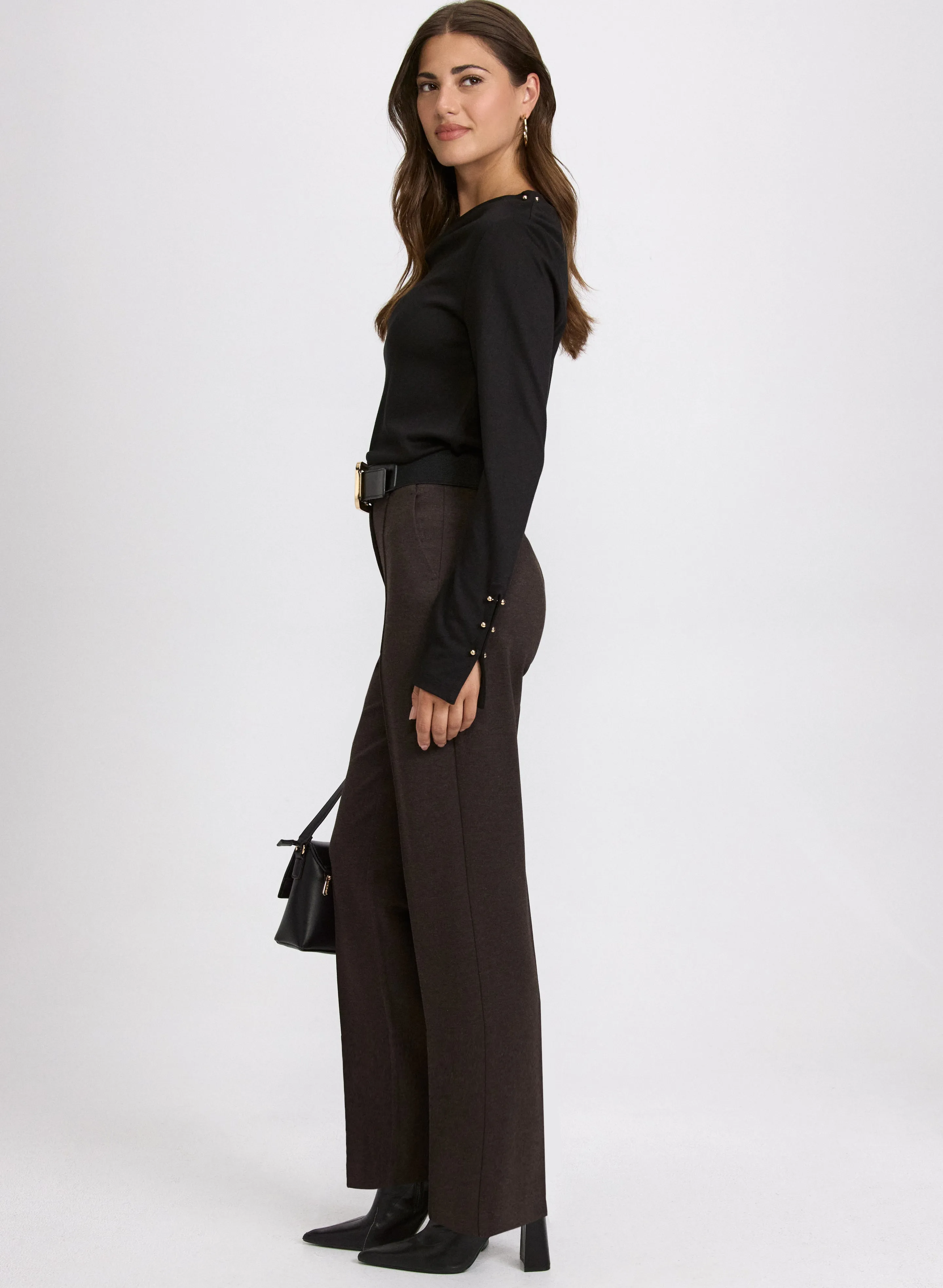 Mia Straight-Leg Pants sold by Laura product image thumbnail 2