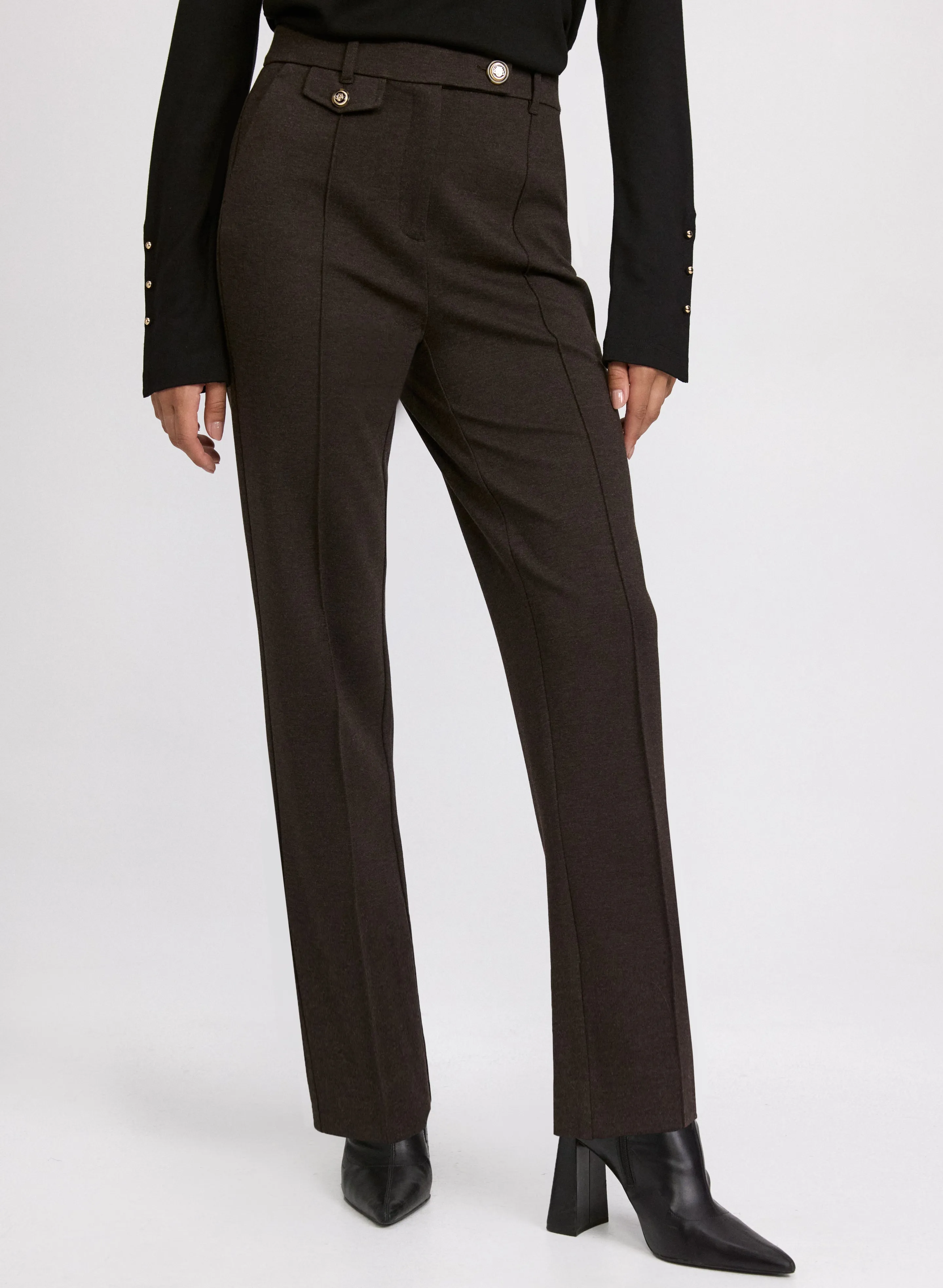 Mia Straight-Leg Pants sold by Laura