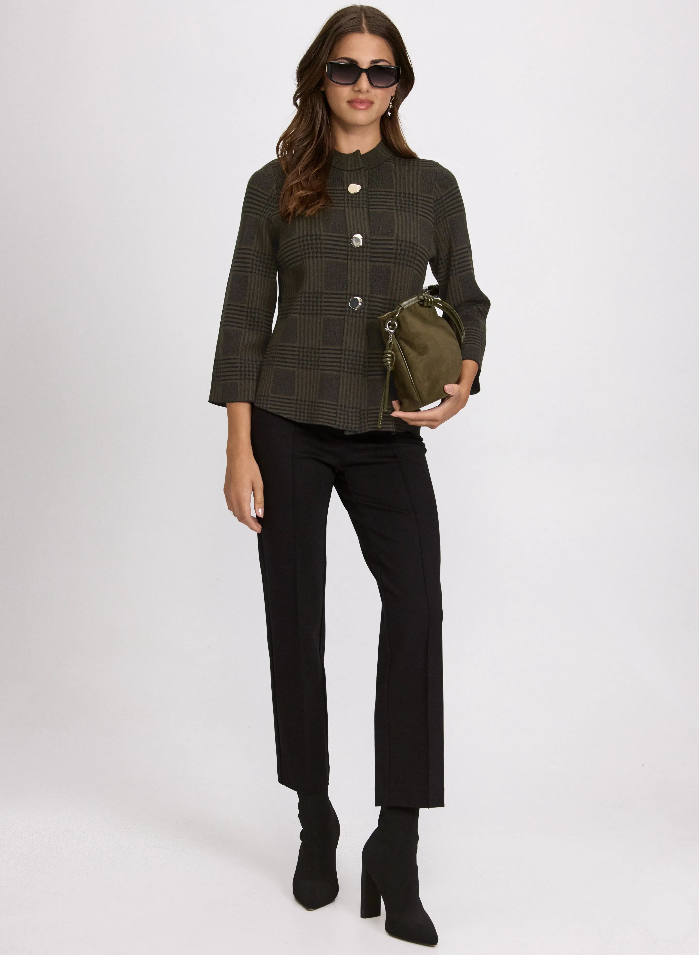 Printed Jacquard Knit Cardigan sold by Laura product image thumbnail 4