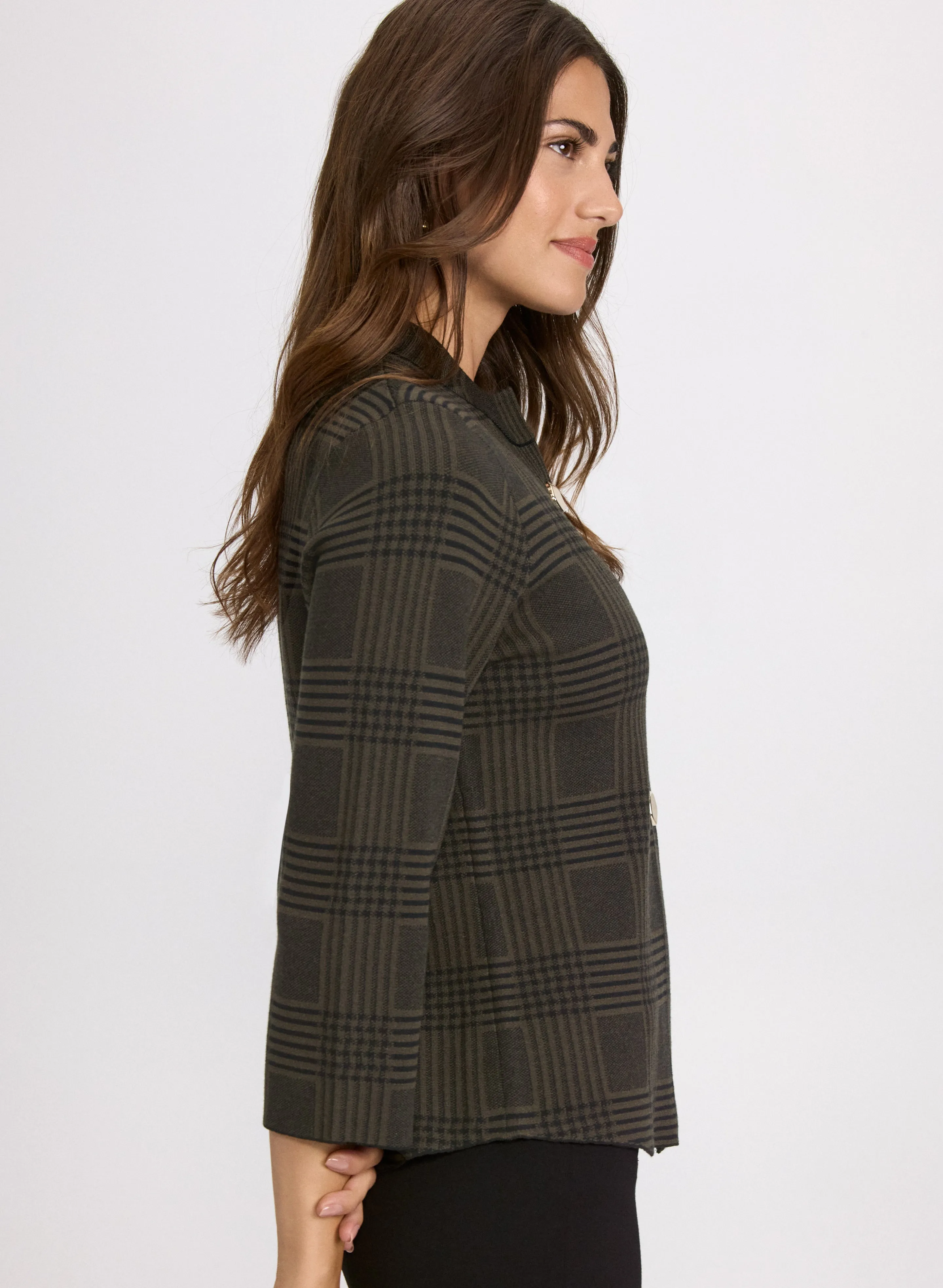 Printed Jacquard Knit Cardigan sold by Laura product image thumbnail 2