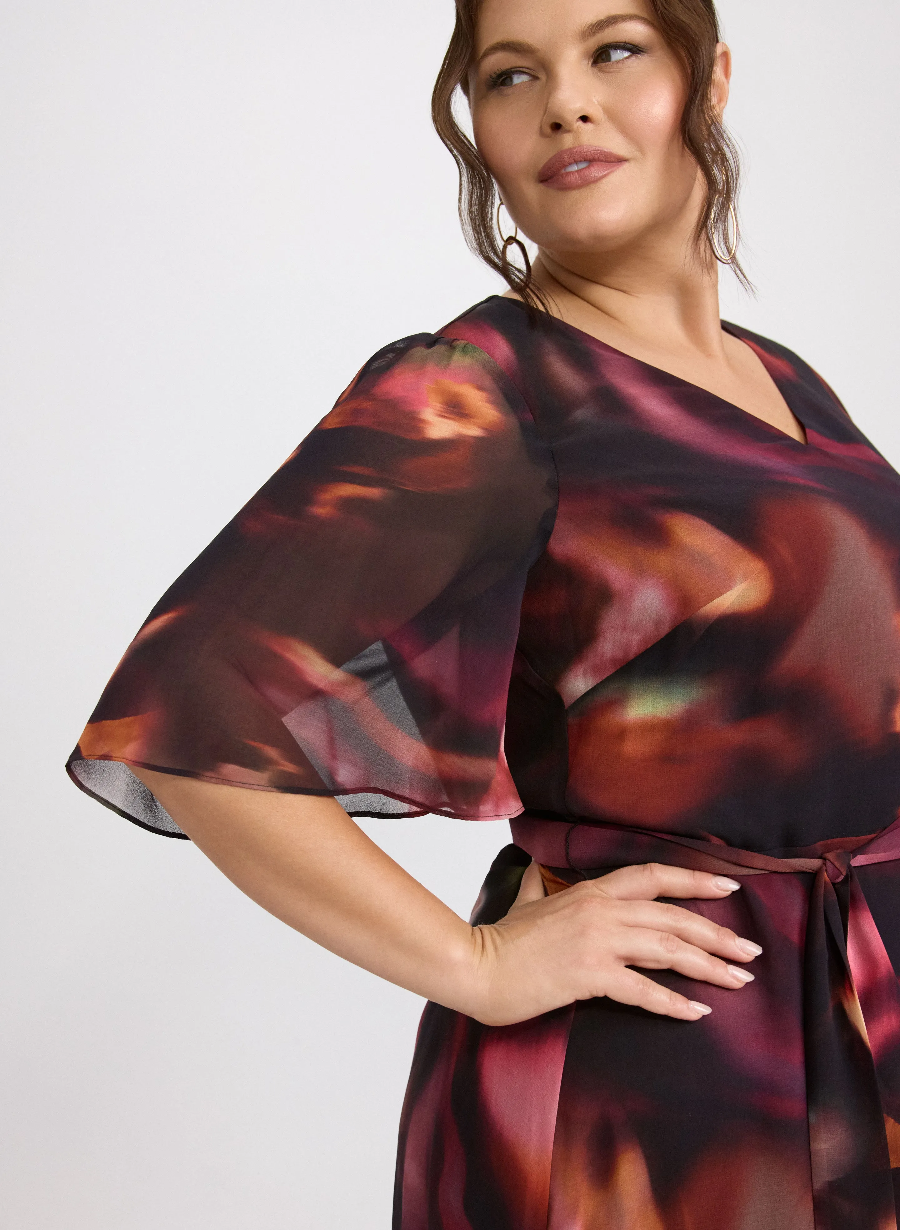 Abstract Print Dress sold by Laura product image thumbnail 3