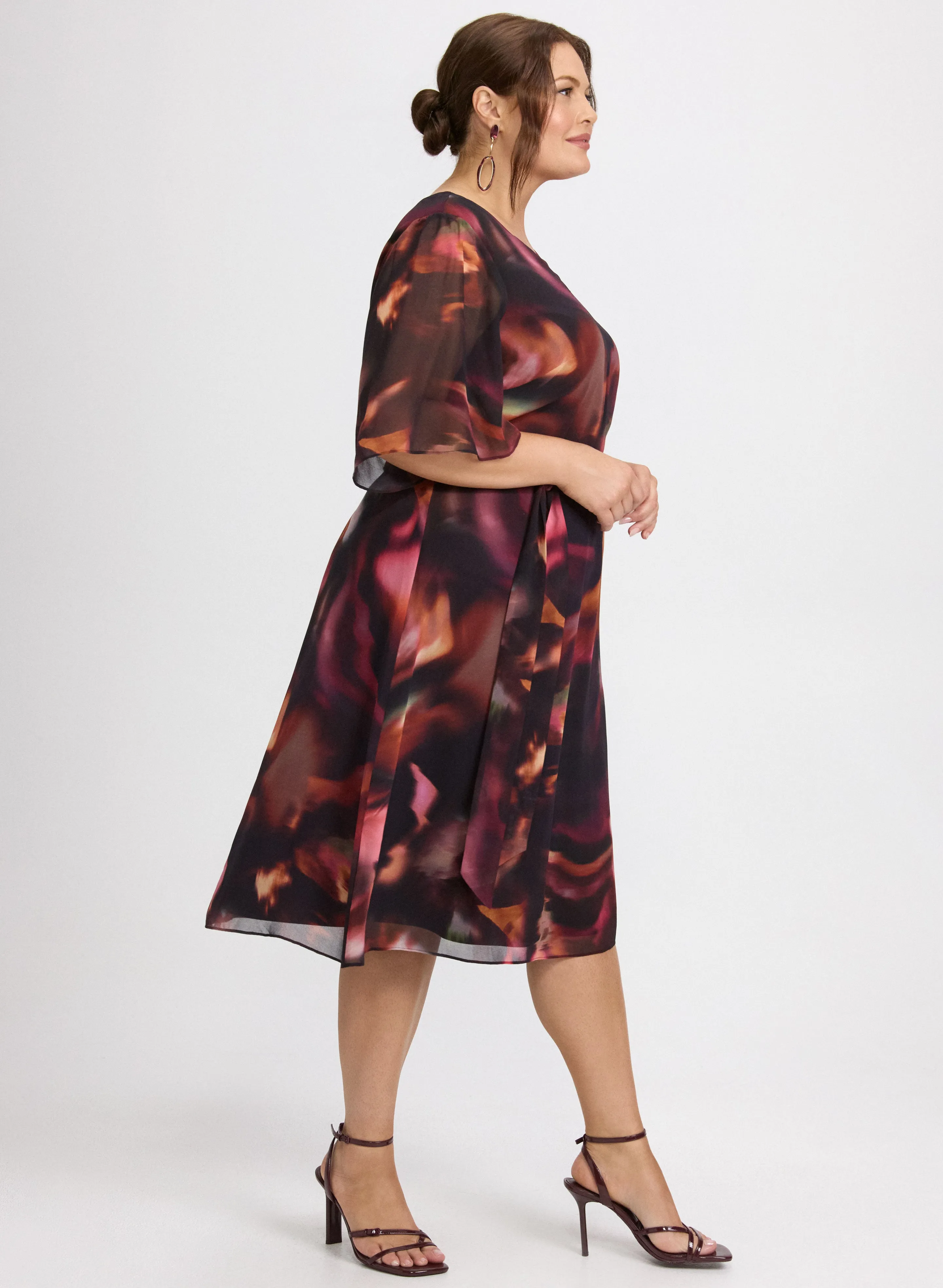 Abstract Print Dress sold by Laura product image thumbnail 2