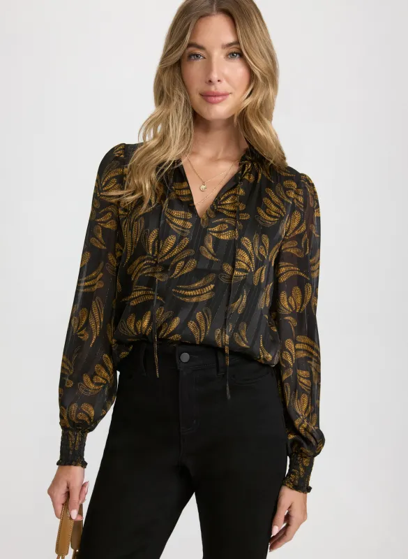 Floral Chiffon Blouse sold by Laura