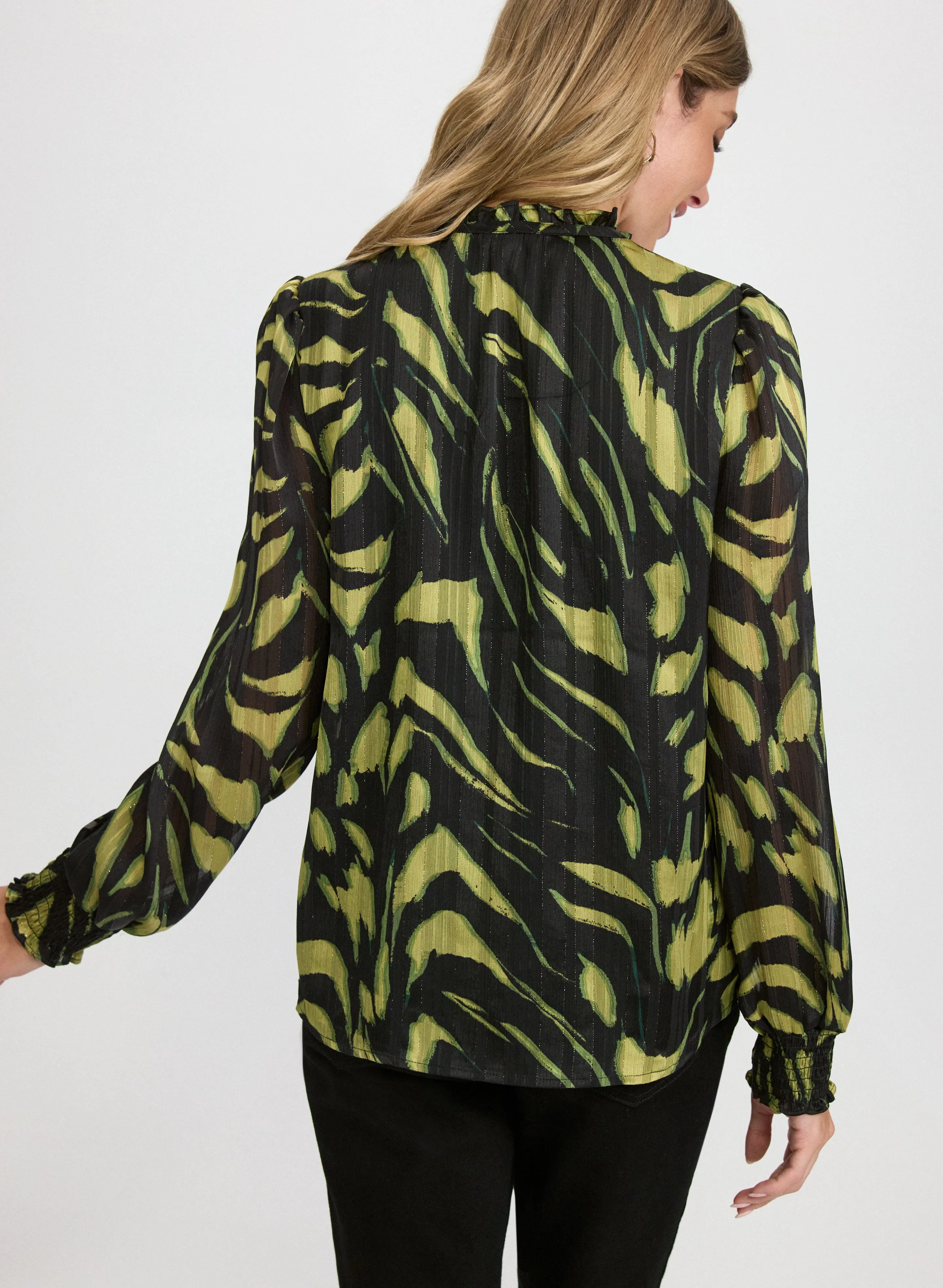 Floral Chiffon Blouse sold by Laura product image thumbnail 4