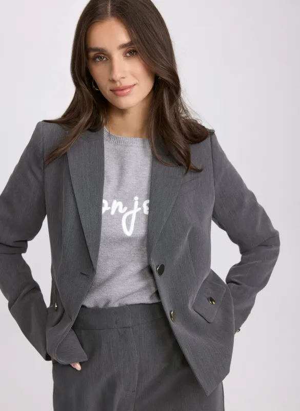 Peplum Back Blazer sold by Laura