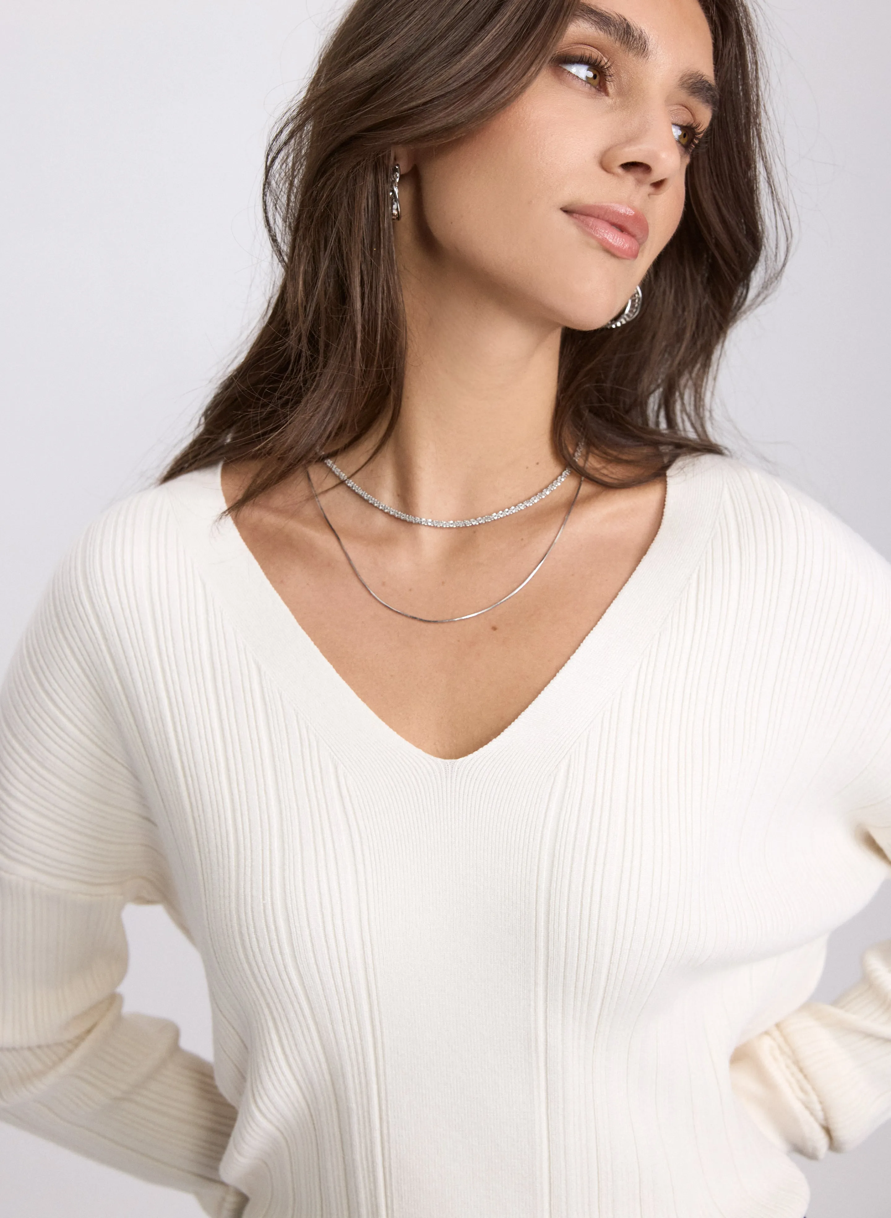 V-Neck Knit Pullover sold by Laura product image thumbnail 5