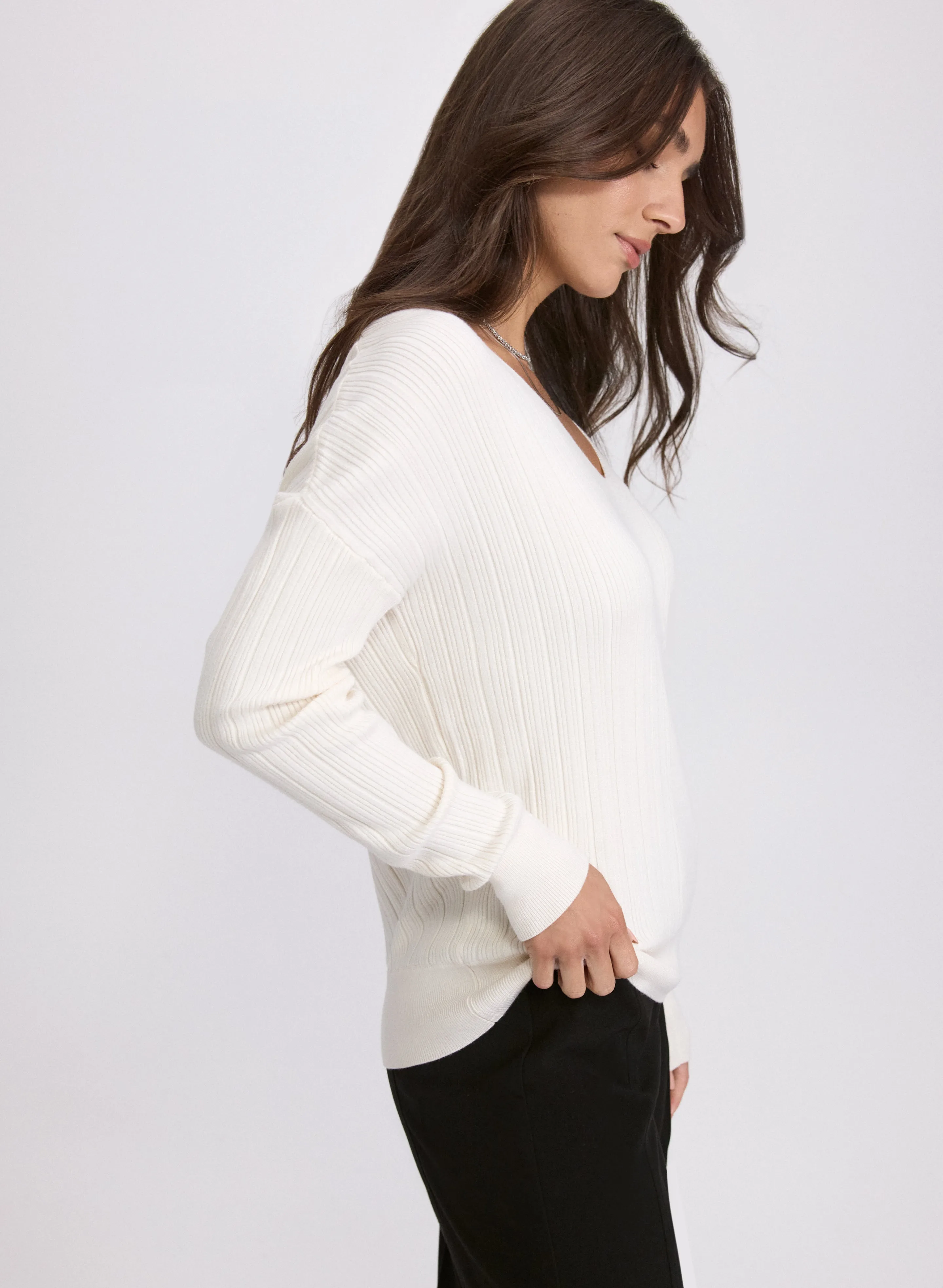 V-Neck Knit Pullover sold by Laura product image thumbnail 2