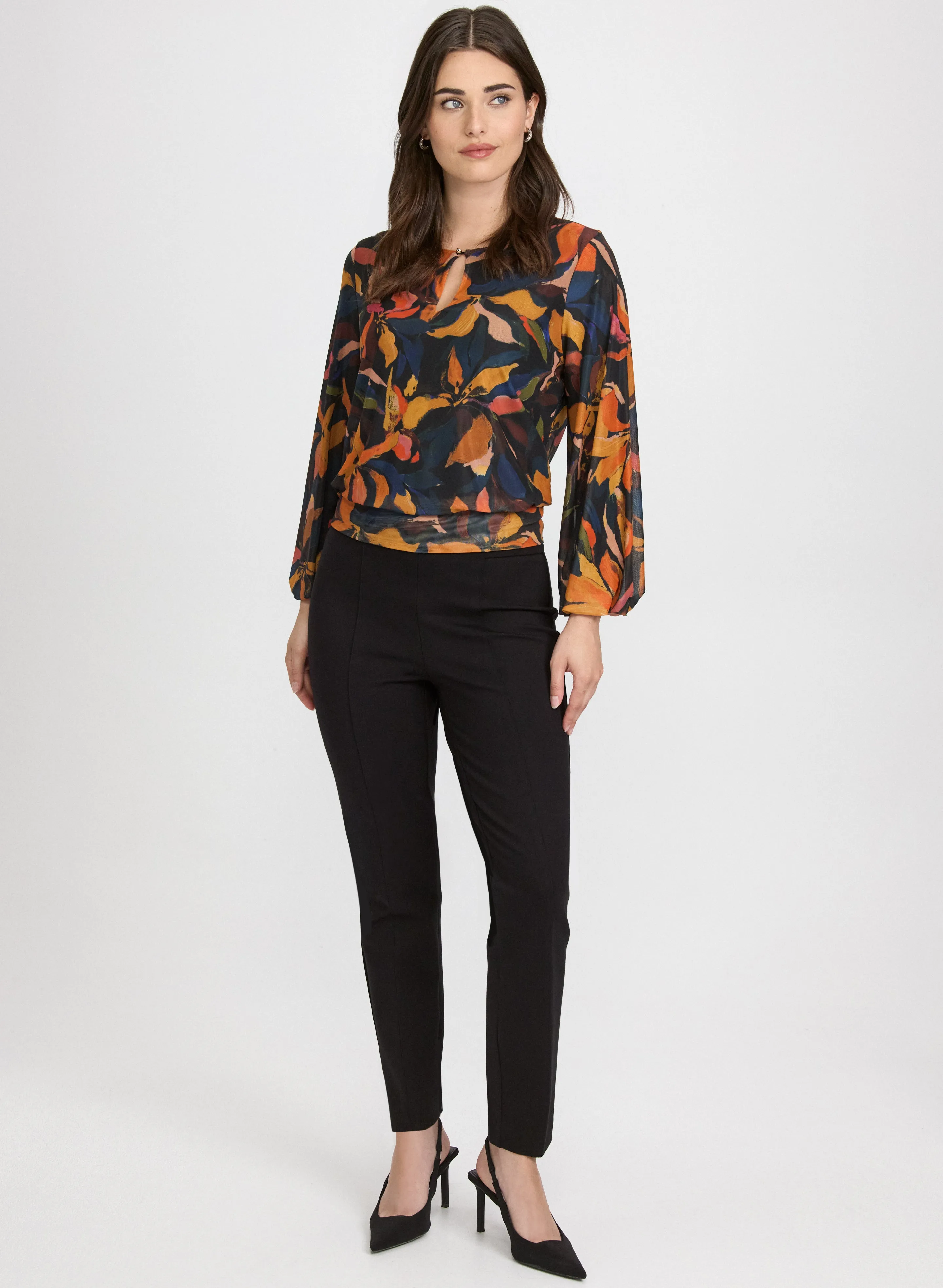 Sofia Slim-Leg Pants sold by Laura product image thumbnail 4