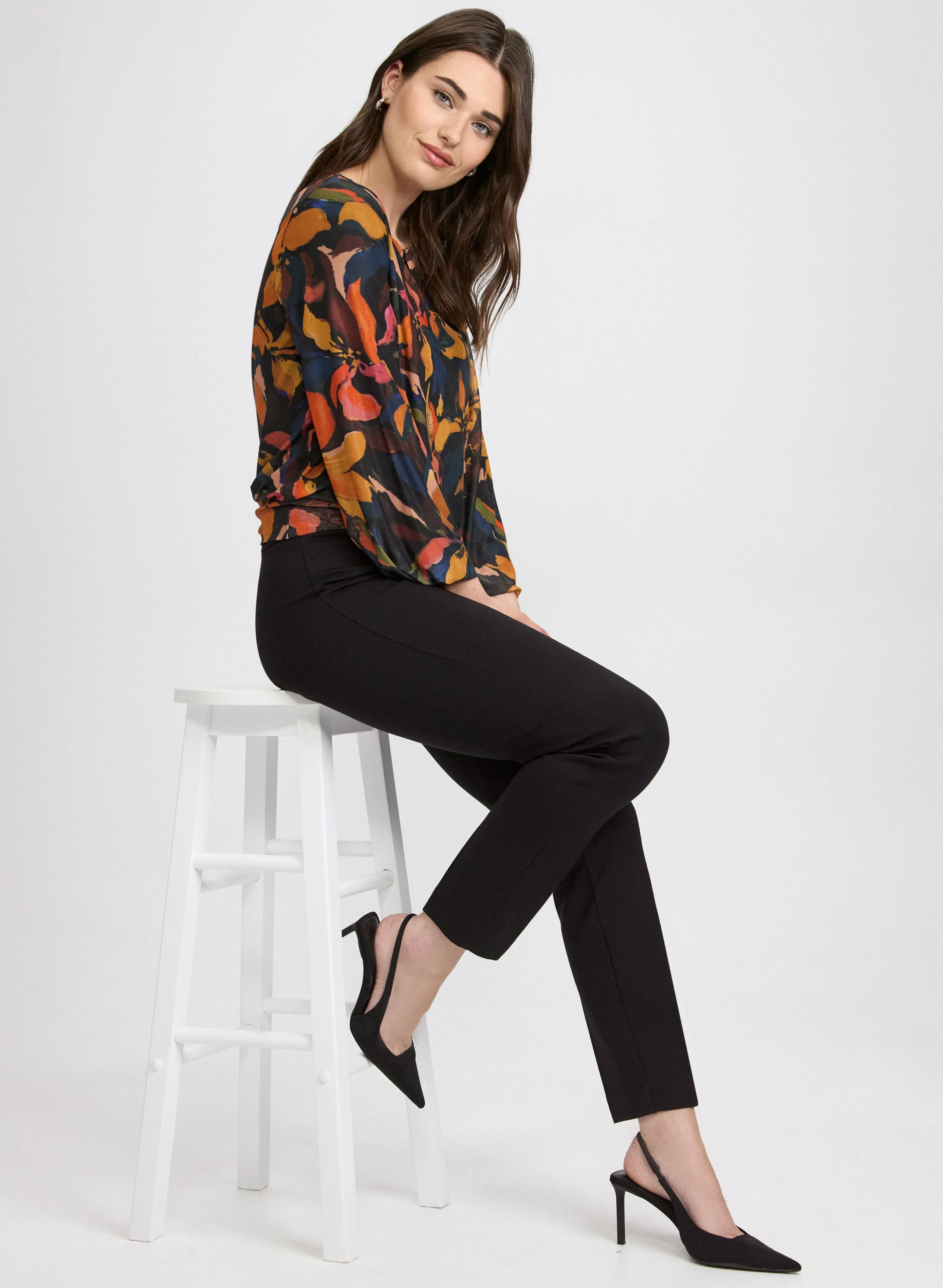 Sofia Slim-Leg Pants sold by Laura product image thumbnail 2