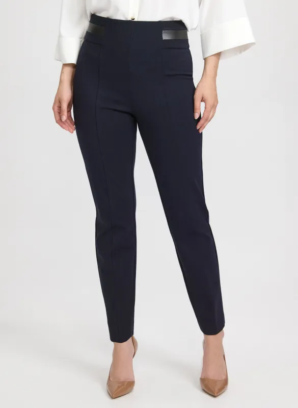 Sofia Slim-Leg Pants sold by Laura