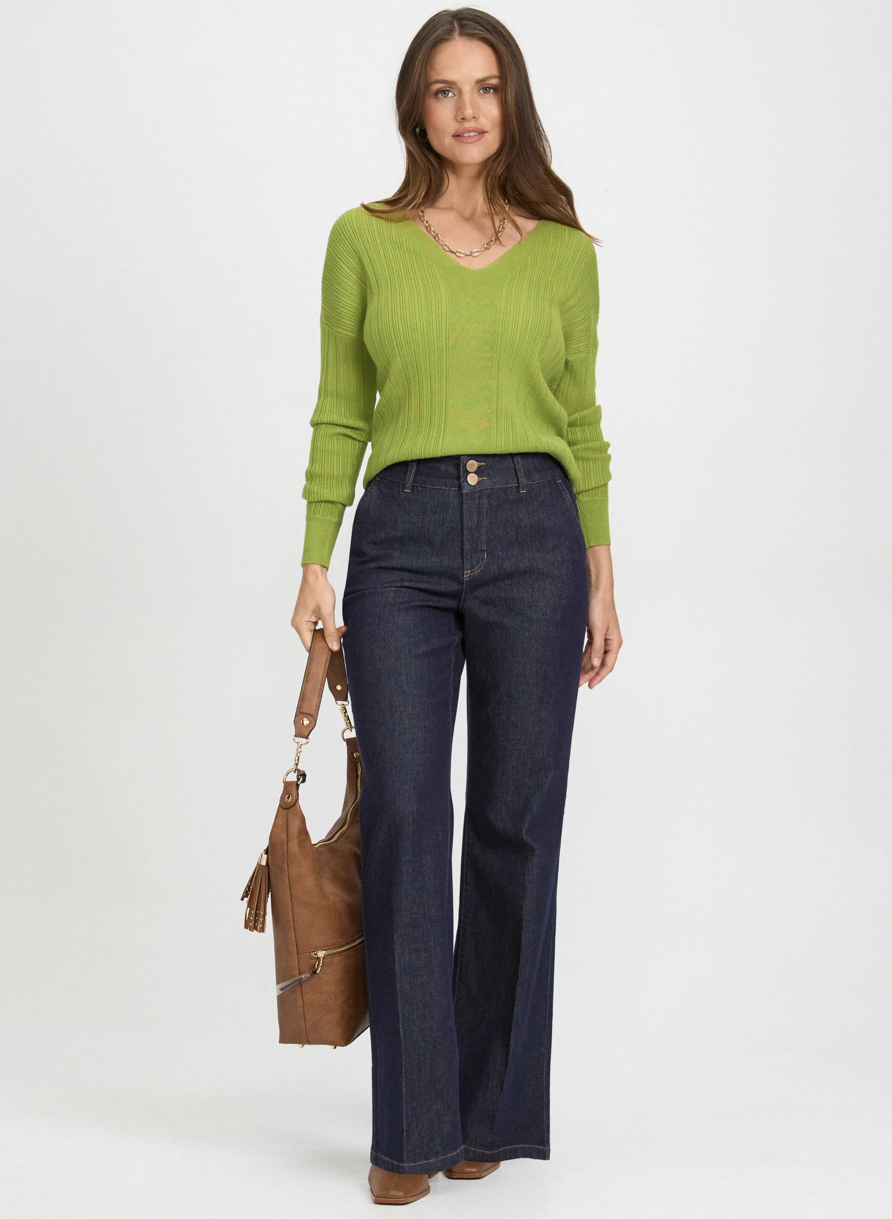 V-Neck Knit Pullover sold by Laura product image thumbnail 4