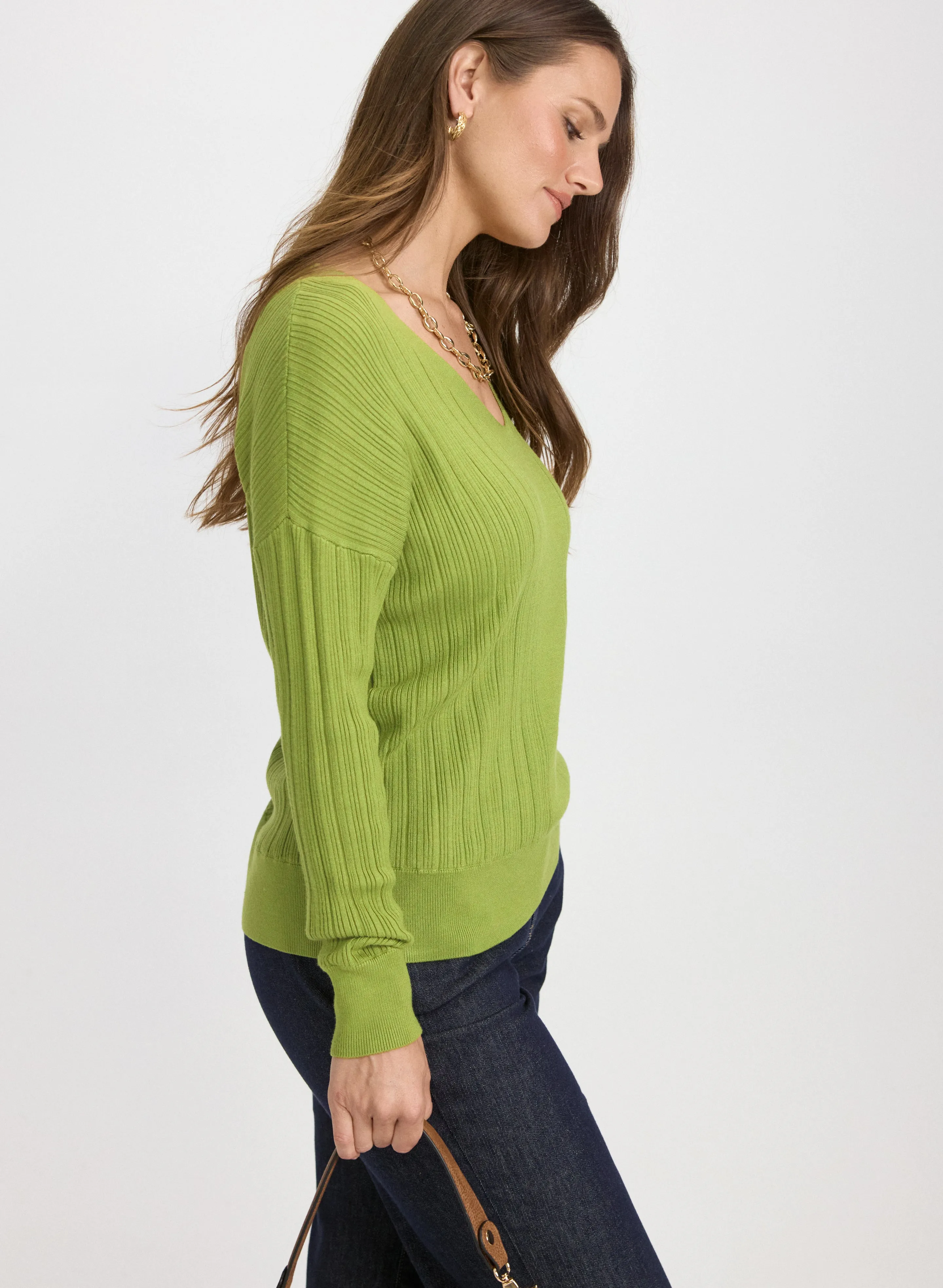 V-Neck Knit Pullover sold by Laura product image thumbnail 2