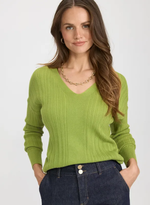 V-Neck Knit Pullover sold by Laura
