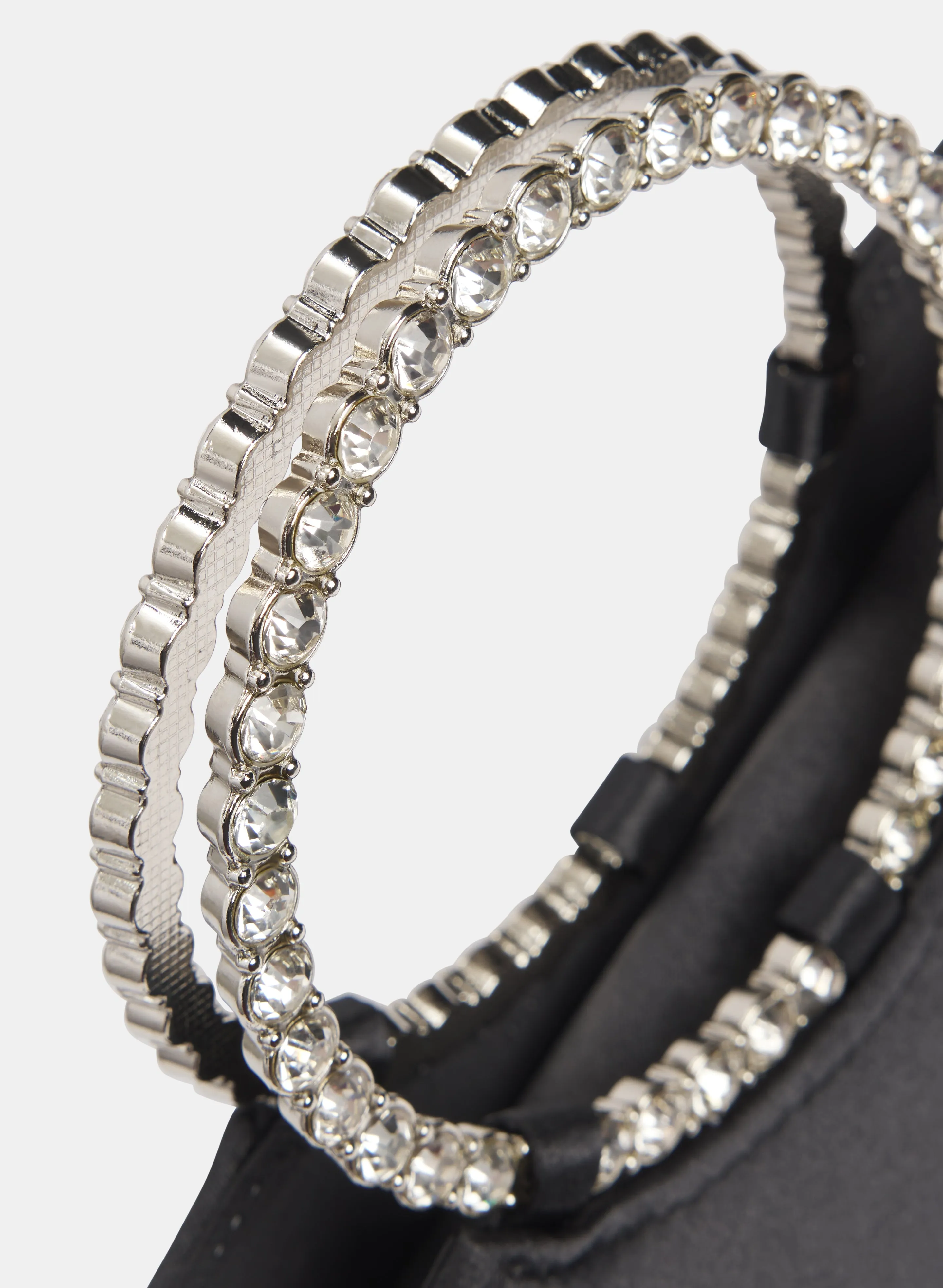 Crystal Top Handle Clutch sold by Laura product image thumbnail 2