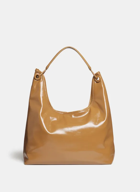 Vegan Leather Handbag & Pouch Set sold by Laura