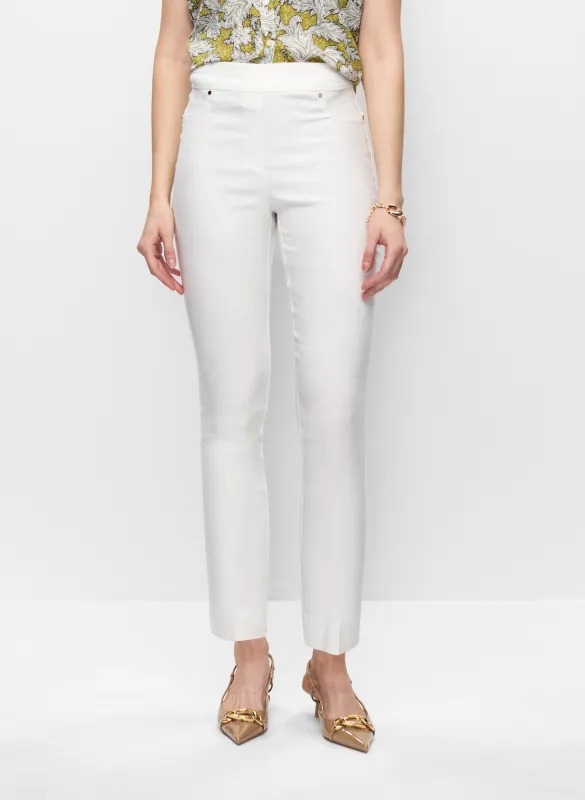 Pull-On Slim Leg Pants sold by Laura