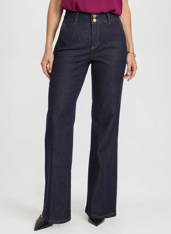 Double Button Trouser Jeans sold by Laura
