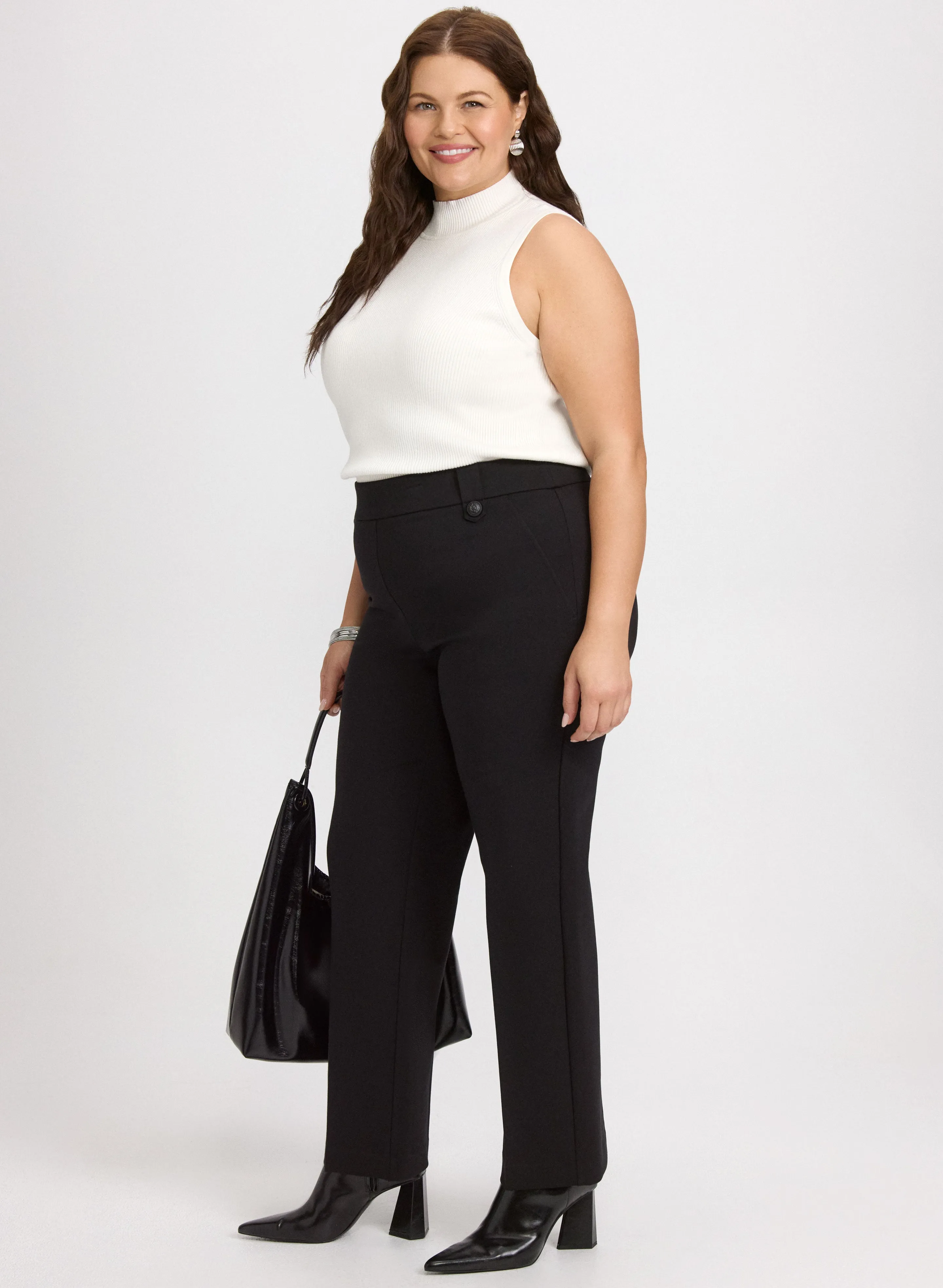 Ava Straight-Leg Pants sold by Laura product image thumbnail 2