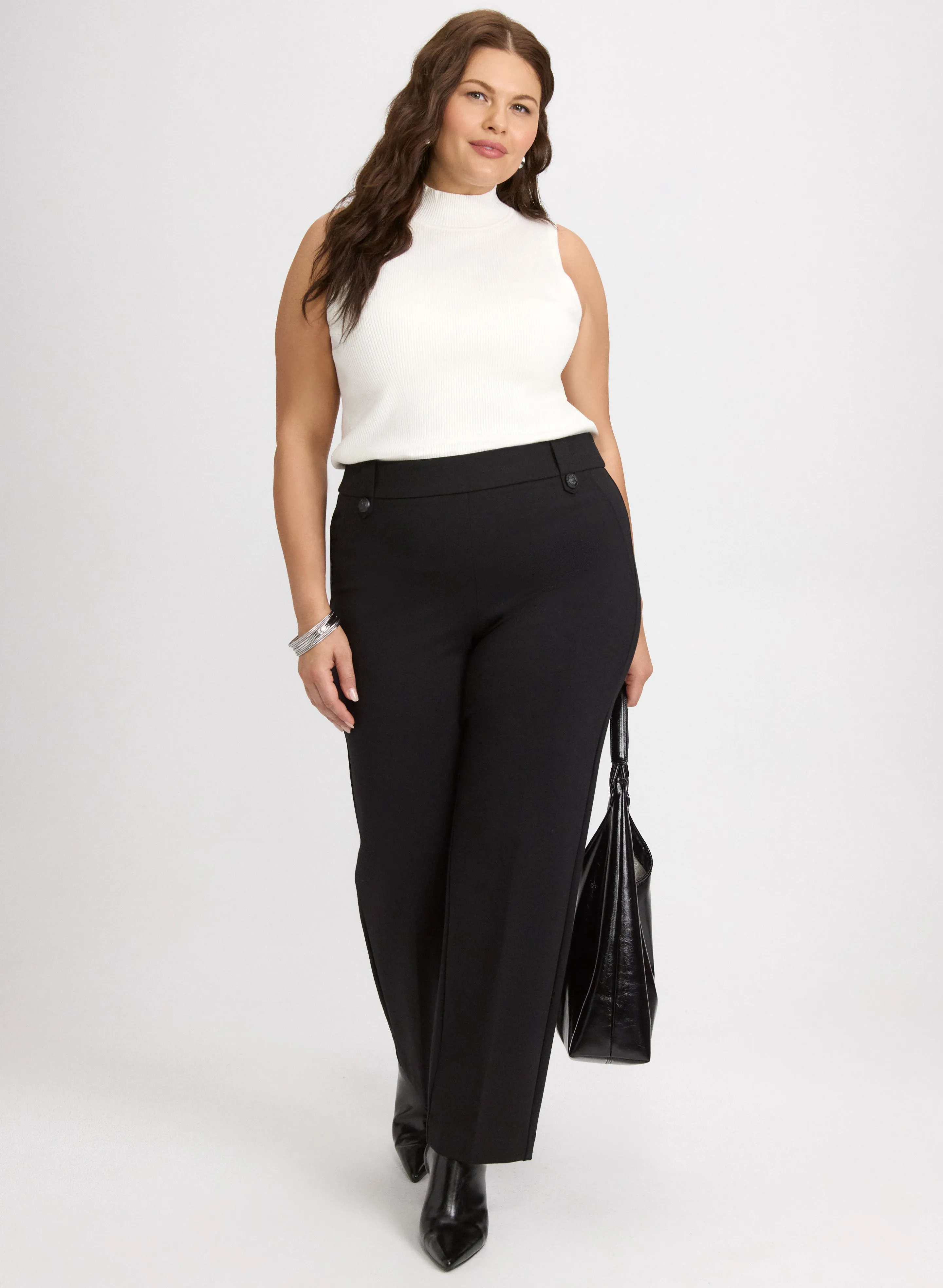 Ava Straight-Leg Pants sold by Laura product image thumbnail 4