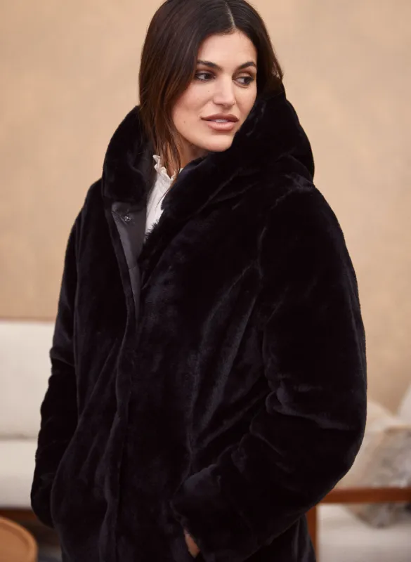 Reversible Faux Fur Coat sold by Laura