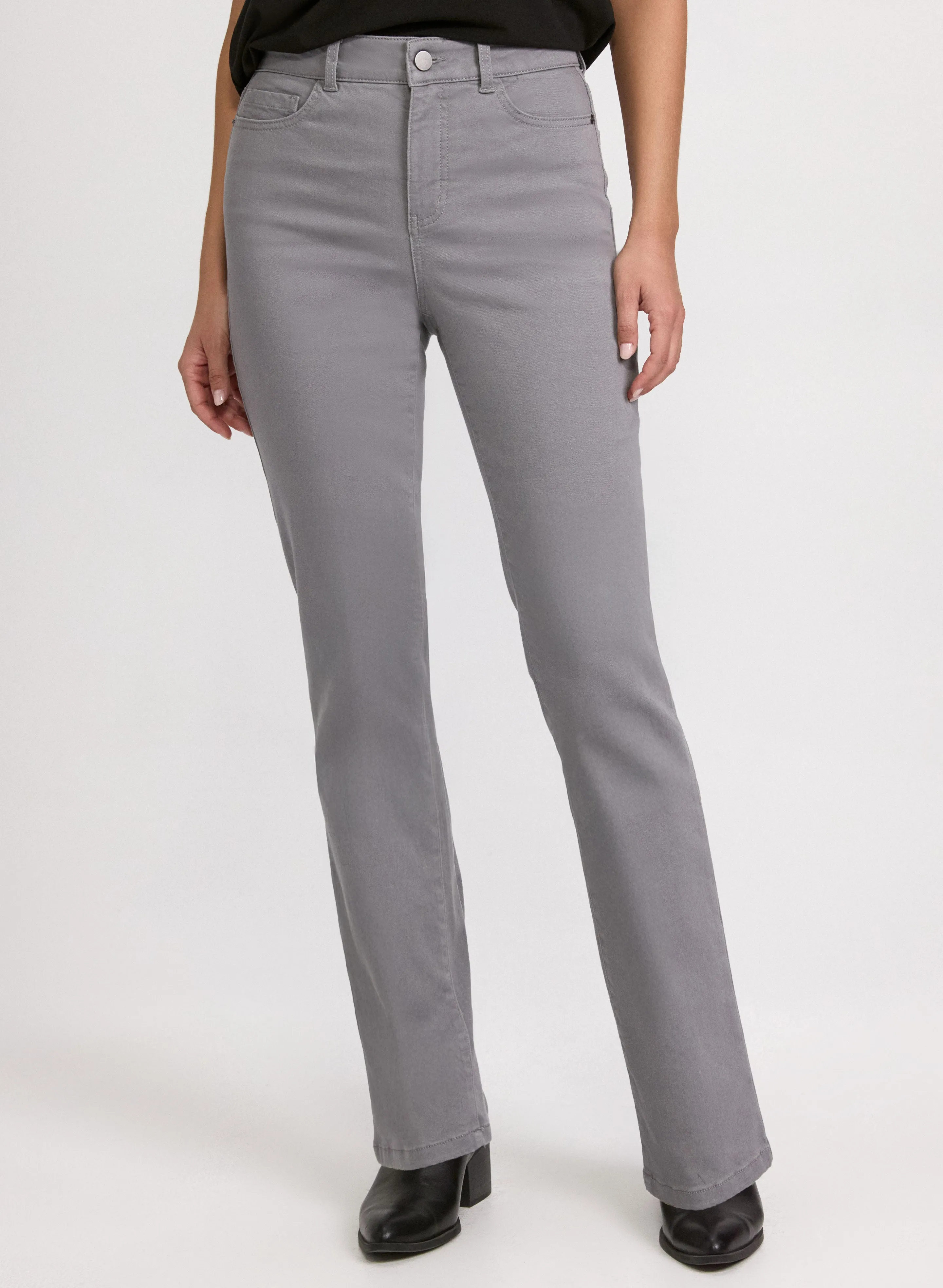 High Rise Straight-Leg Jeans sold by Laura