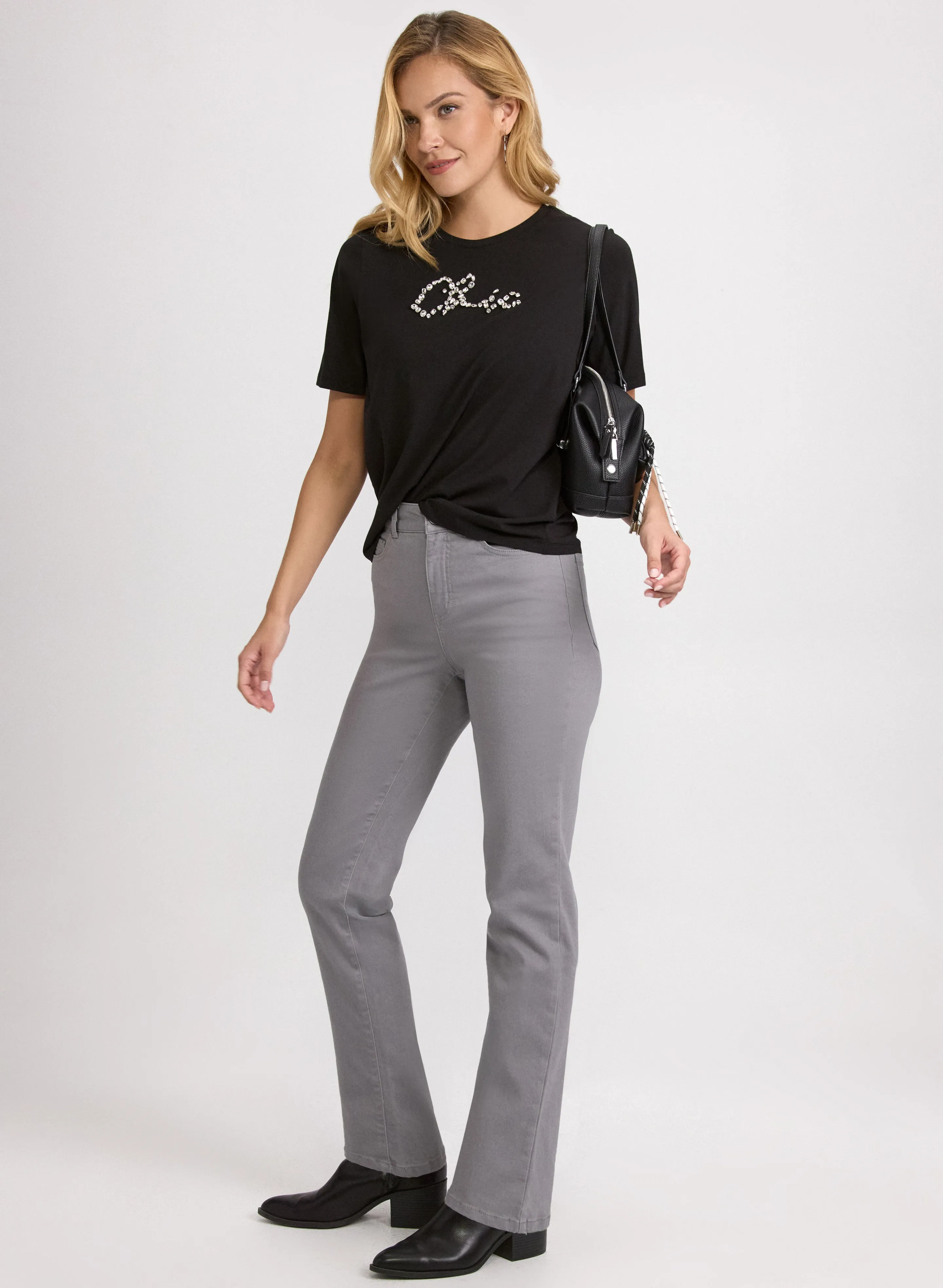 High Rise Straight-Leg Jeans sold by Laura product image thumbnail 2