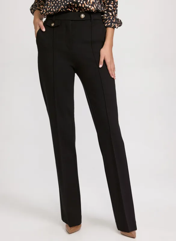 Mia Straight-Leg Pants sold by Laura