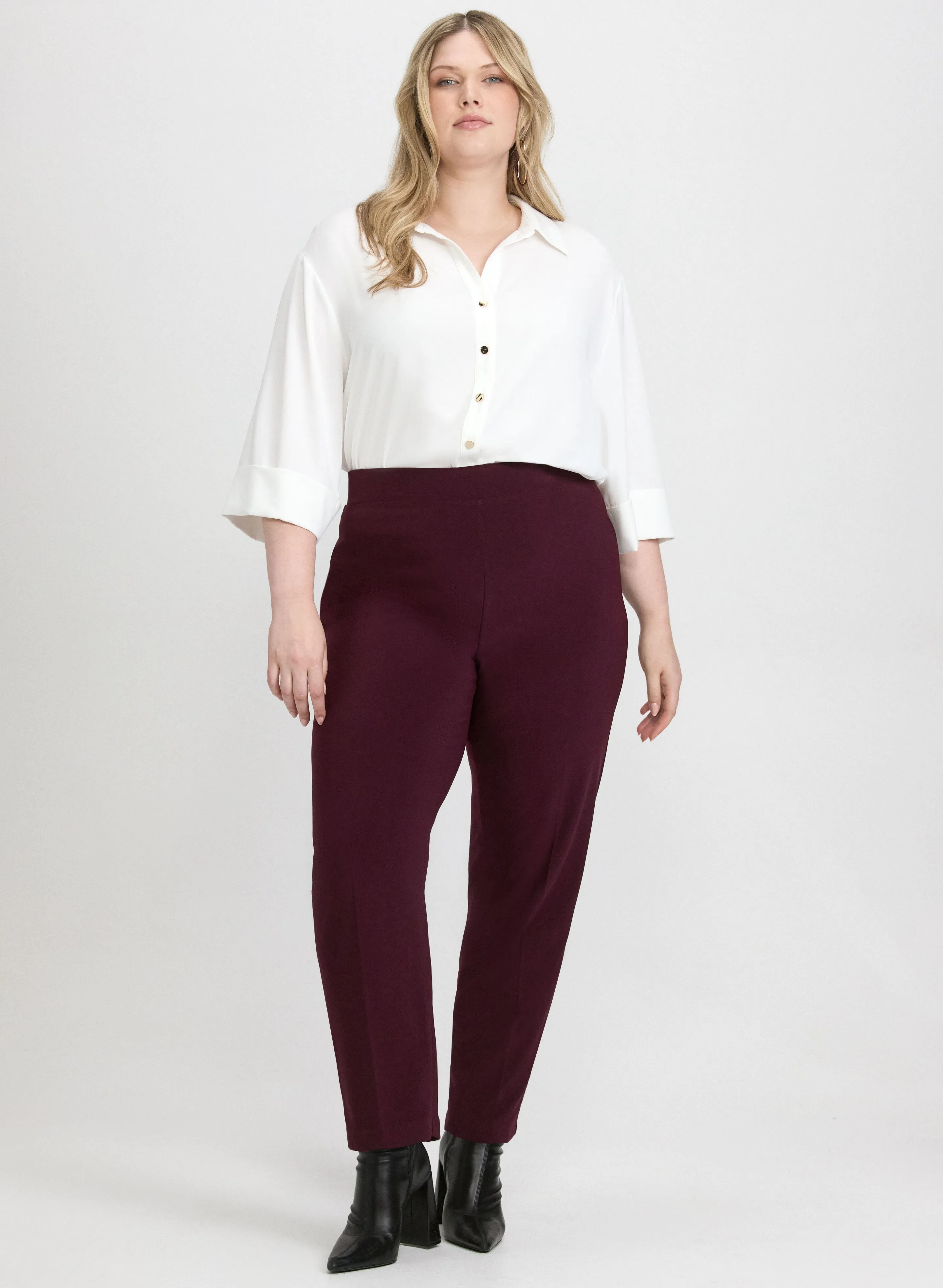 Sophia Pull-On Straight Leg Pants sold by Laura product image thumbnail 4