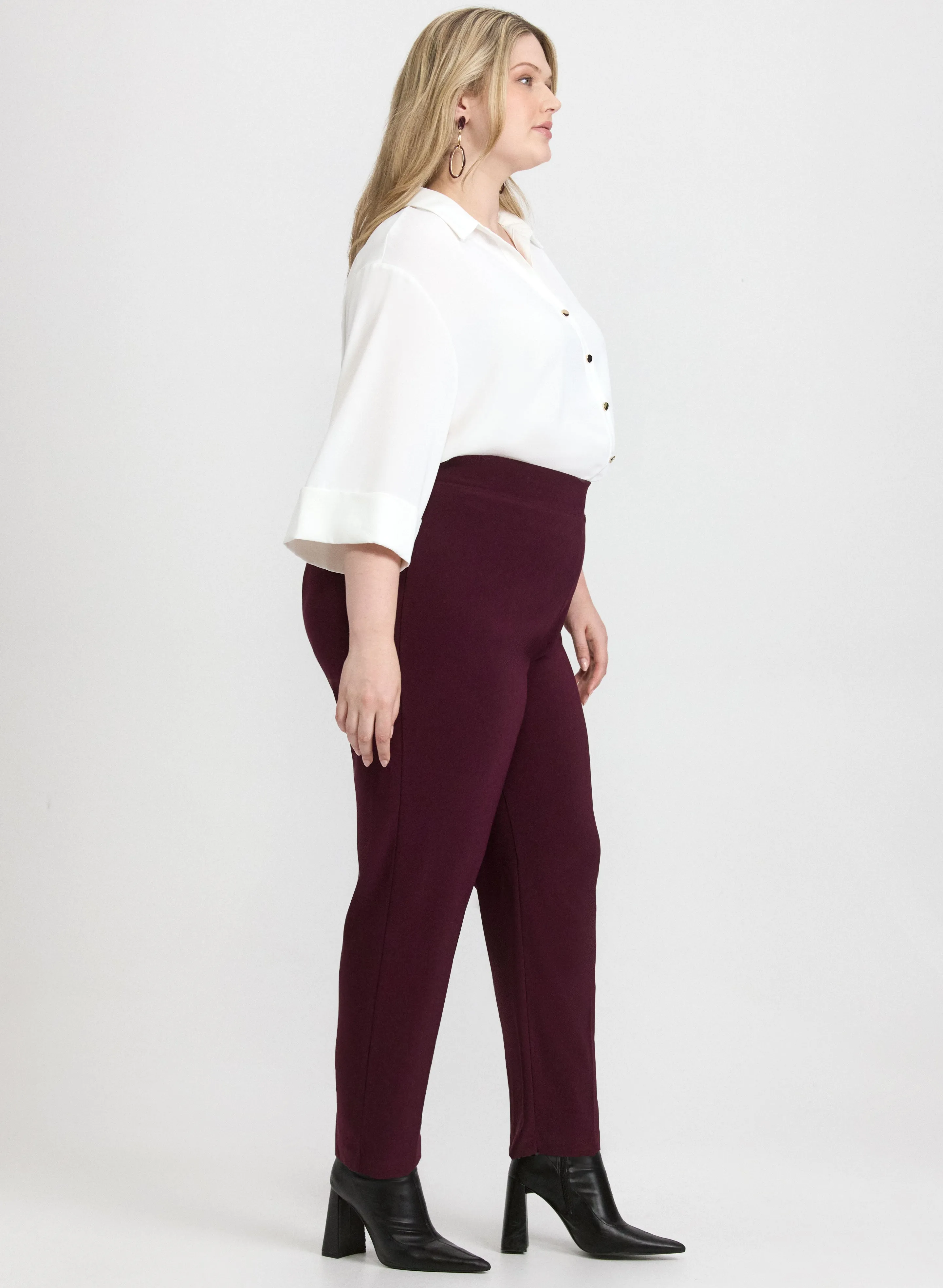 Sophia Pull-On Straight Leg Pants sold by Laura product image thumbnail 2