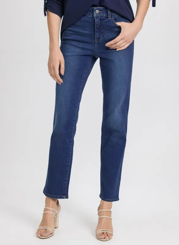 Straight-Leg Jeans sold by Laura