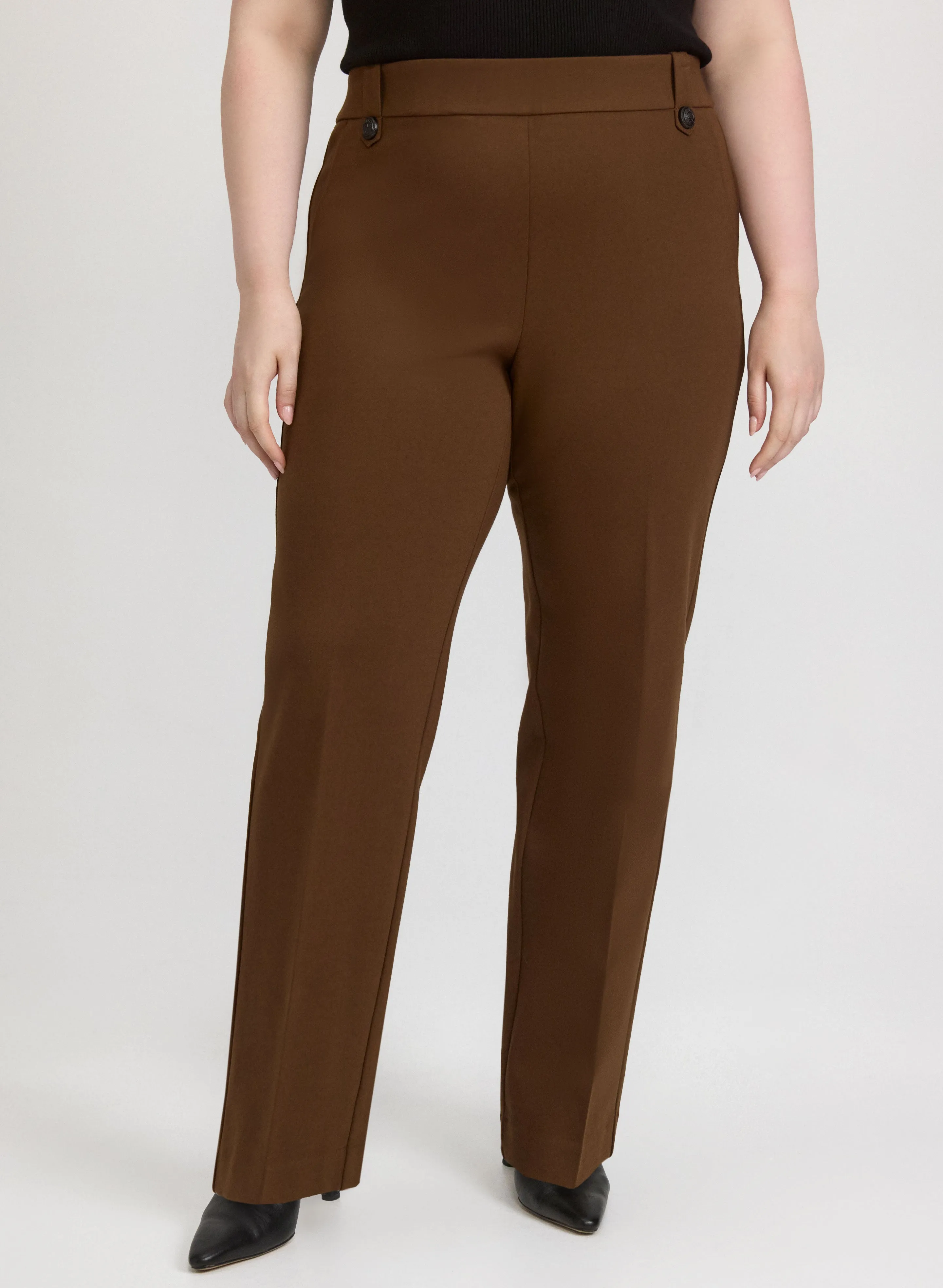 Ava Straight-Leg Pants sold by Laura