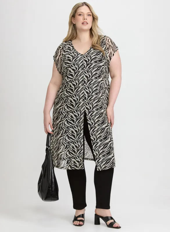 Zebra Print Top sold by Laura