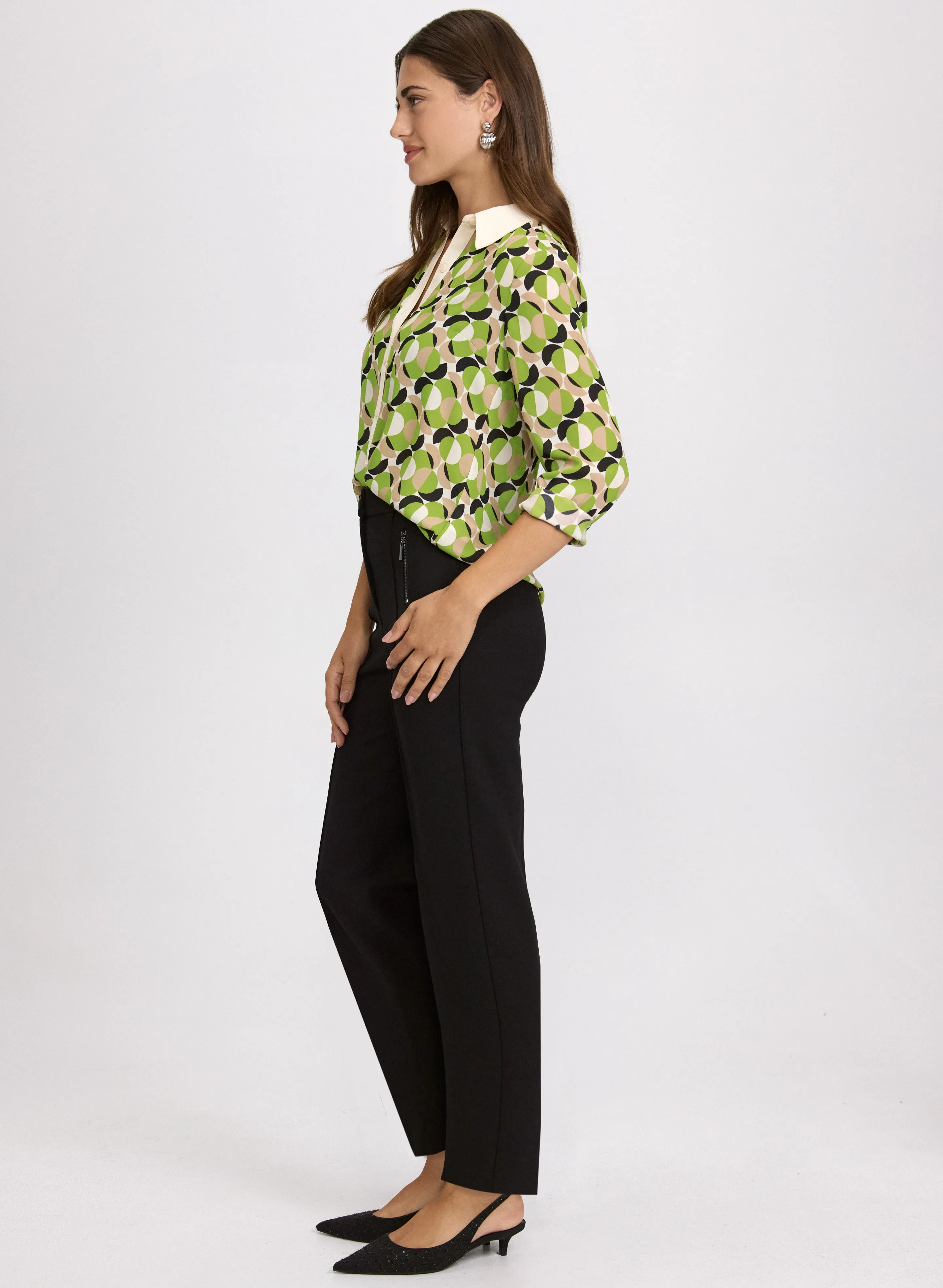 Mia Straight-Leg Pants sold by Laura product image thumbnail 2