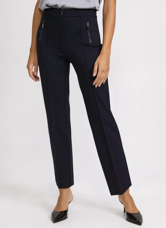 Mia Straight-Leg Pants sold by Laura