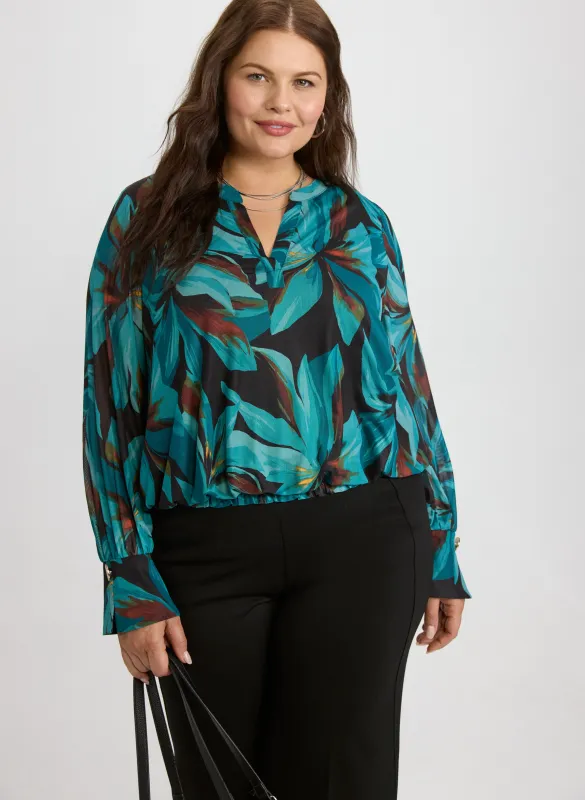 Floral Mesh Top sold by Laura