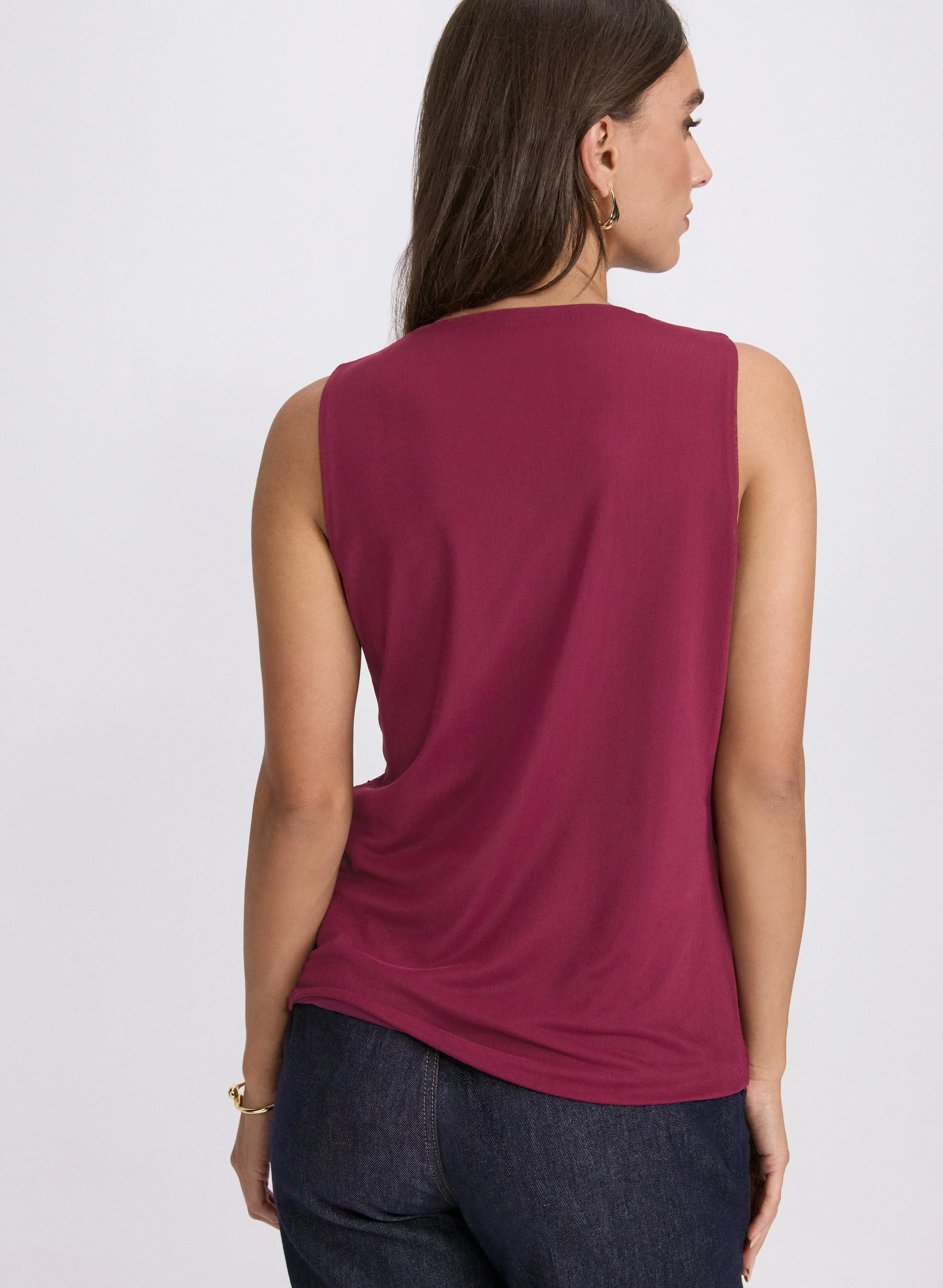 Rhinestone Embellished Tank Top sold by Laura product image thumbnail 3