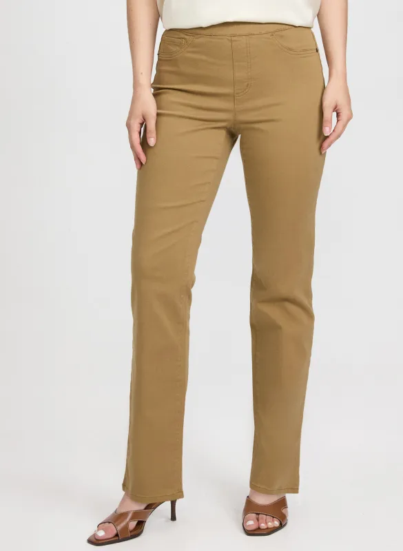 Pull-On Denim Pants sold by Laura