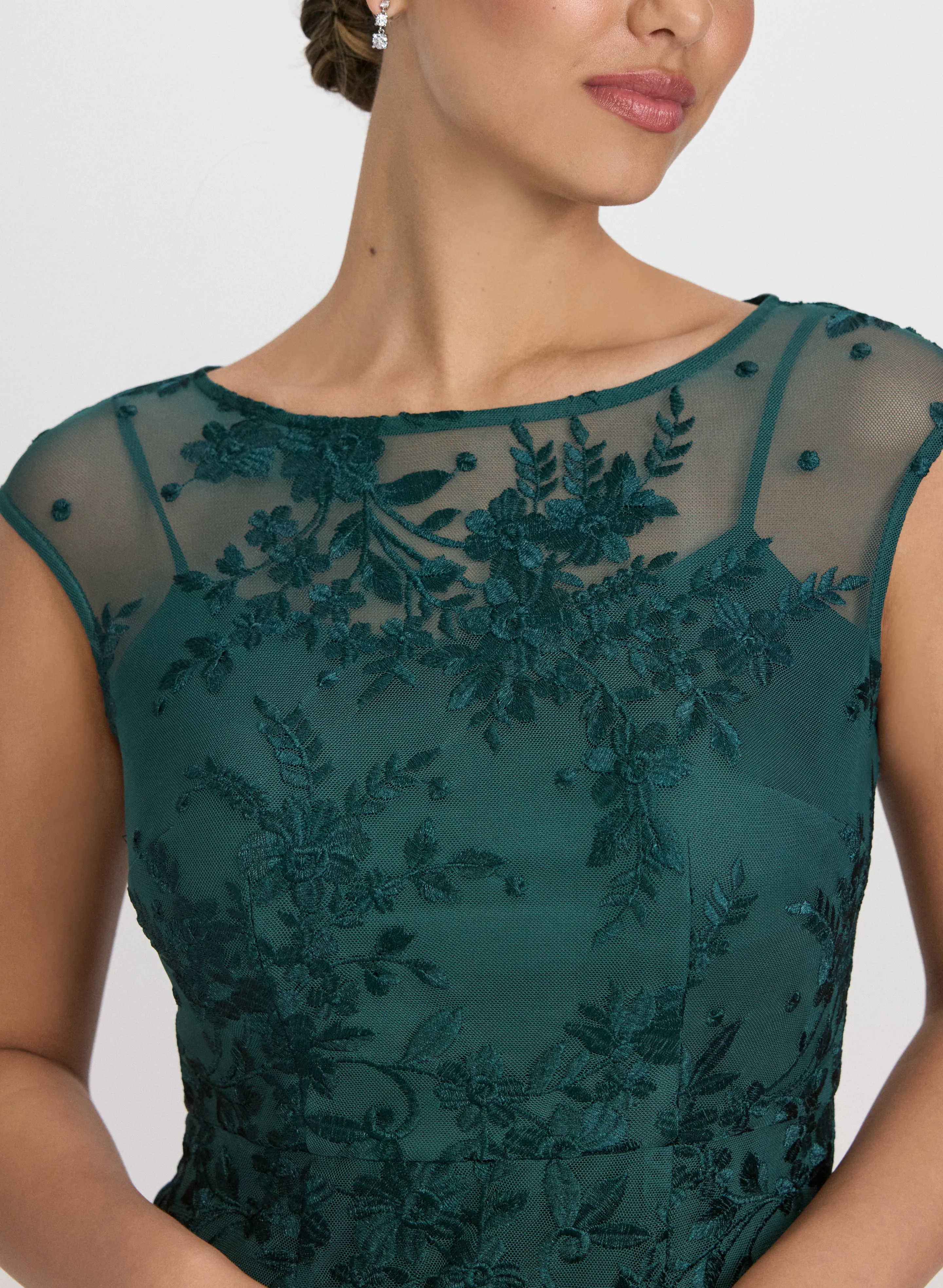 Floral Embroidered Dress sold by Laura product image thumbnail 5