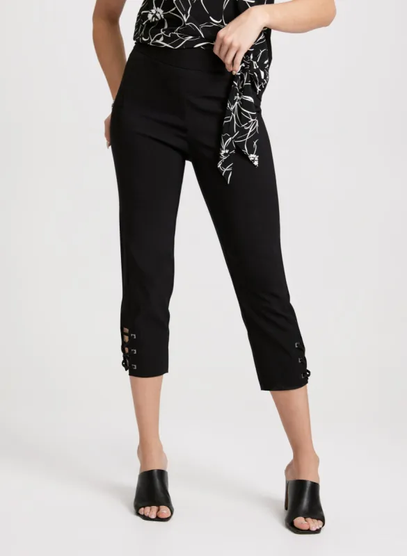 Pull-On Bengaline Capris sold by Laura