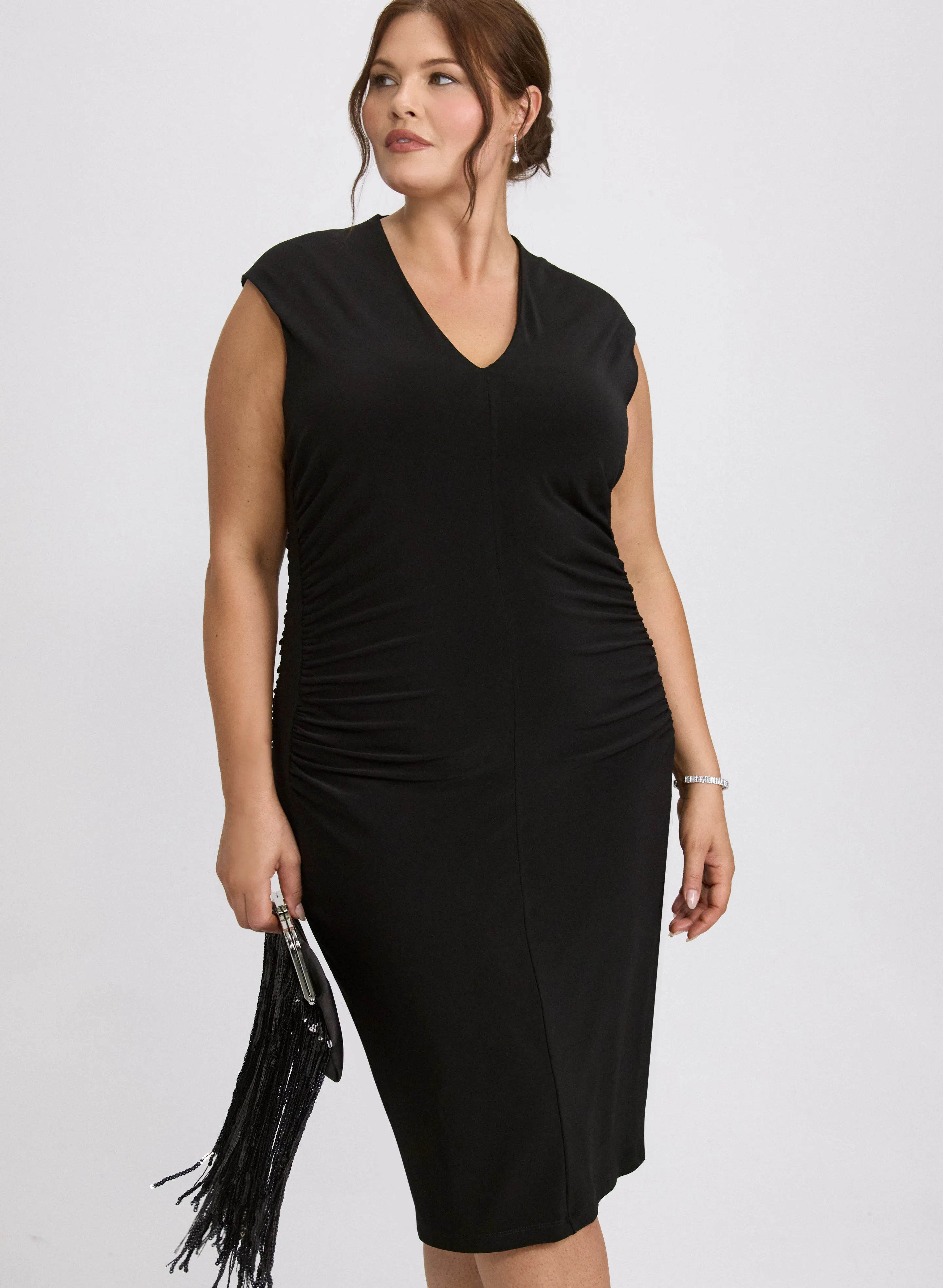 Ruched Jersey Dress sold by Laura
