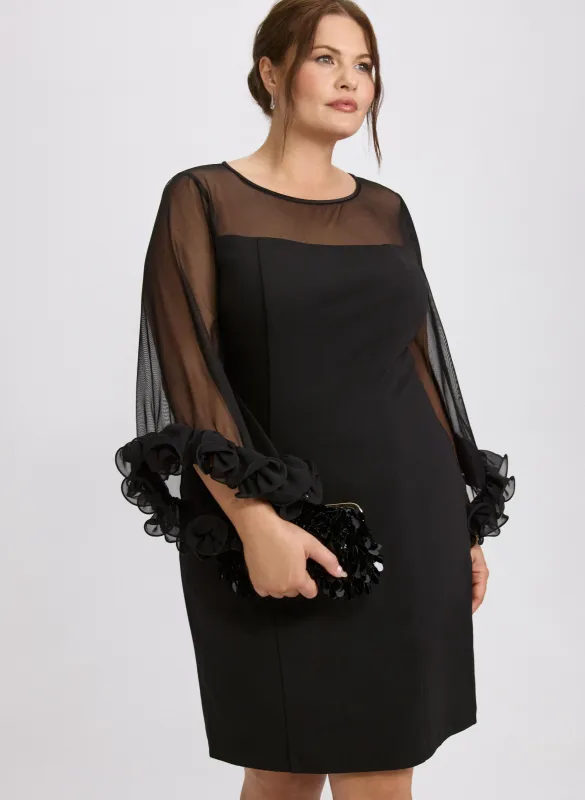 Frill Sleeve Dress made by Laura