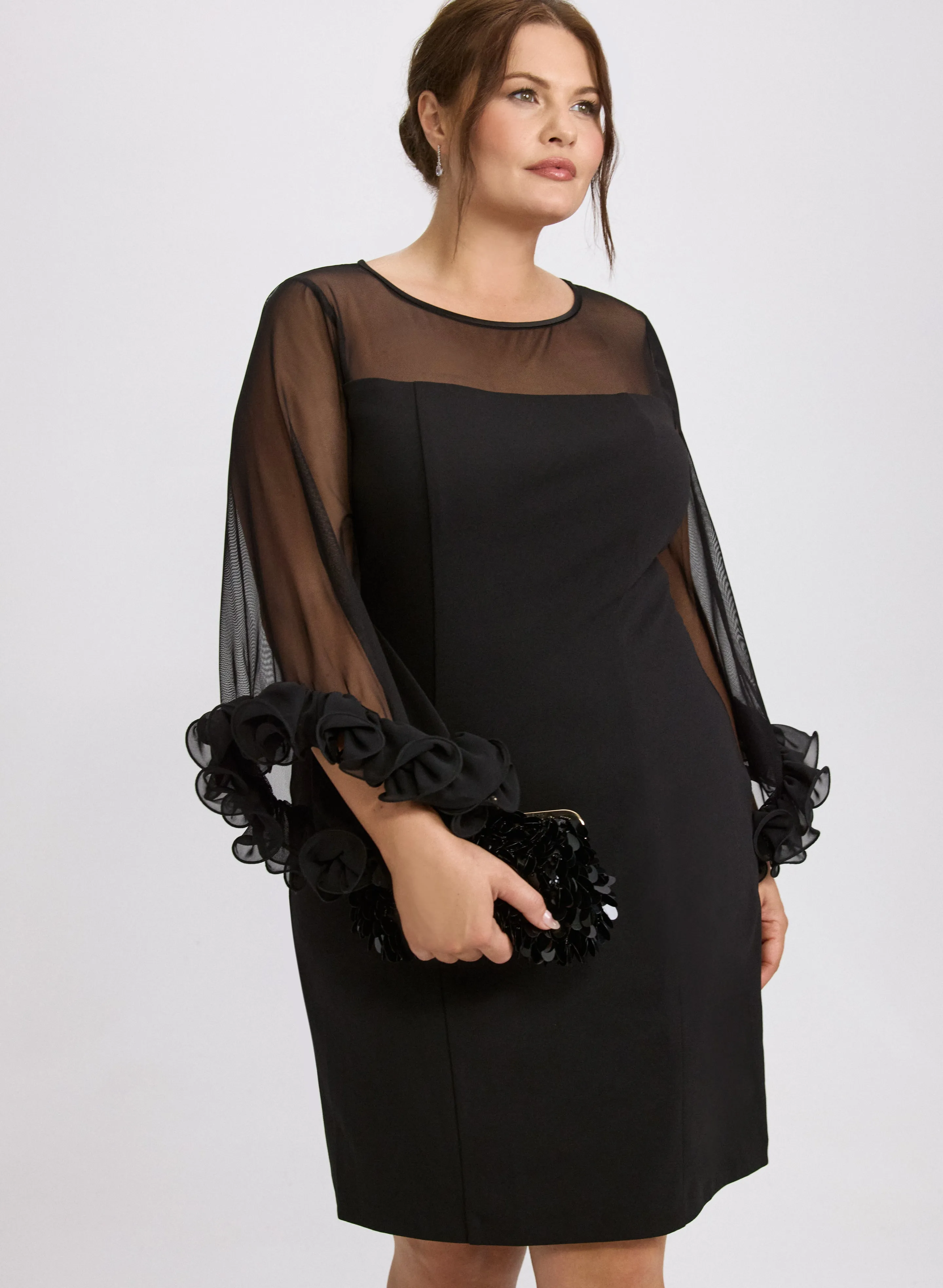 Frill Sleeve Dress sold by Laura