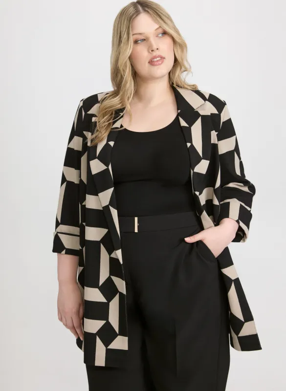 Geometric Print Jacket sold by Laura
