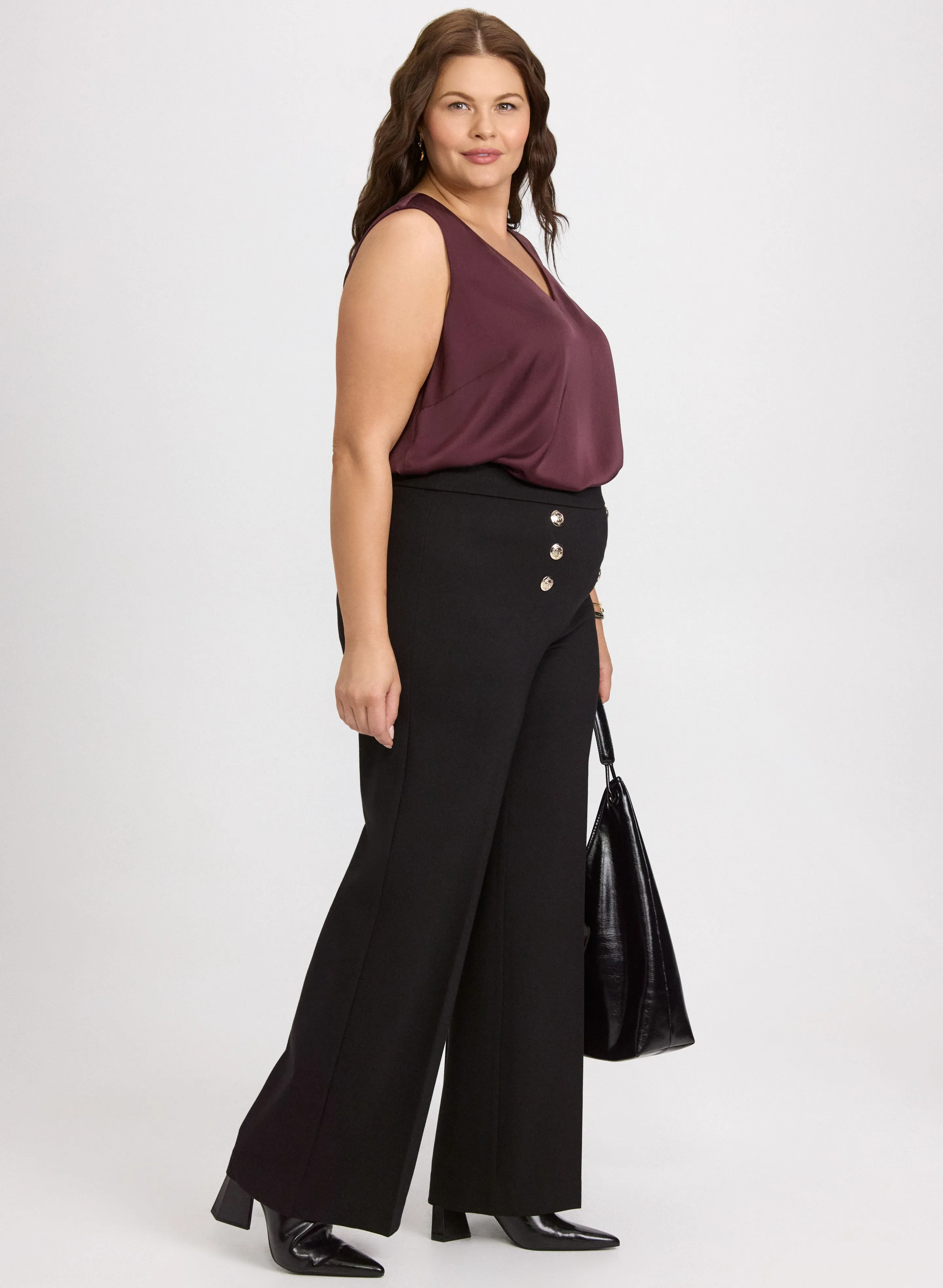 Melanie Lyne - Button Detail Pants sold by Laura product image thumbnail 2