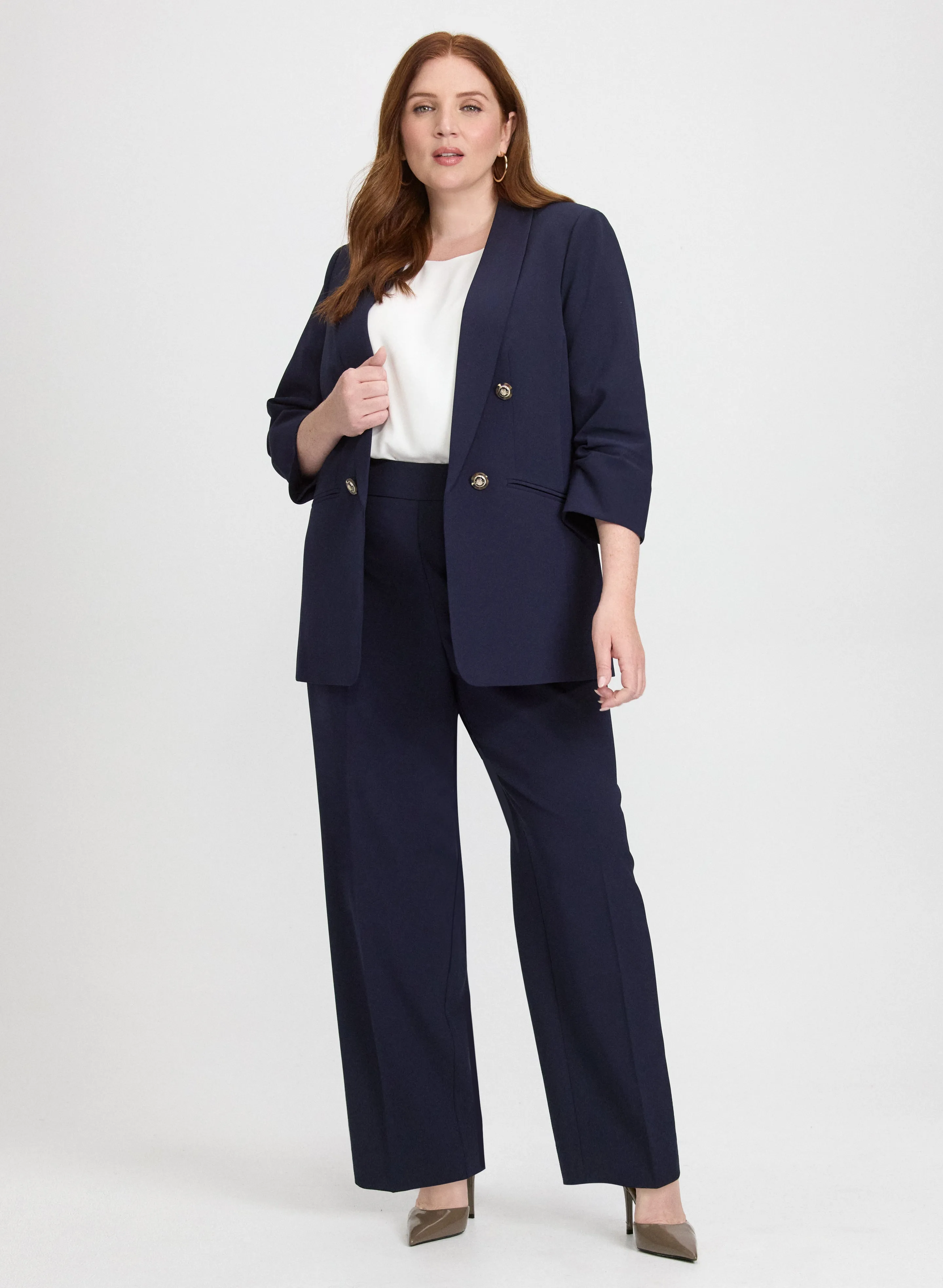 Olivia Pull-On Wide-Leg Pants sold by Laura product image thumbnail 3