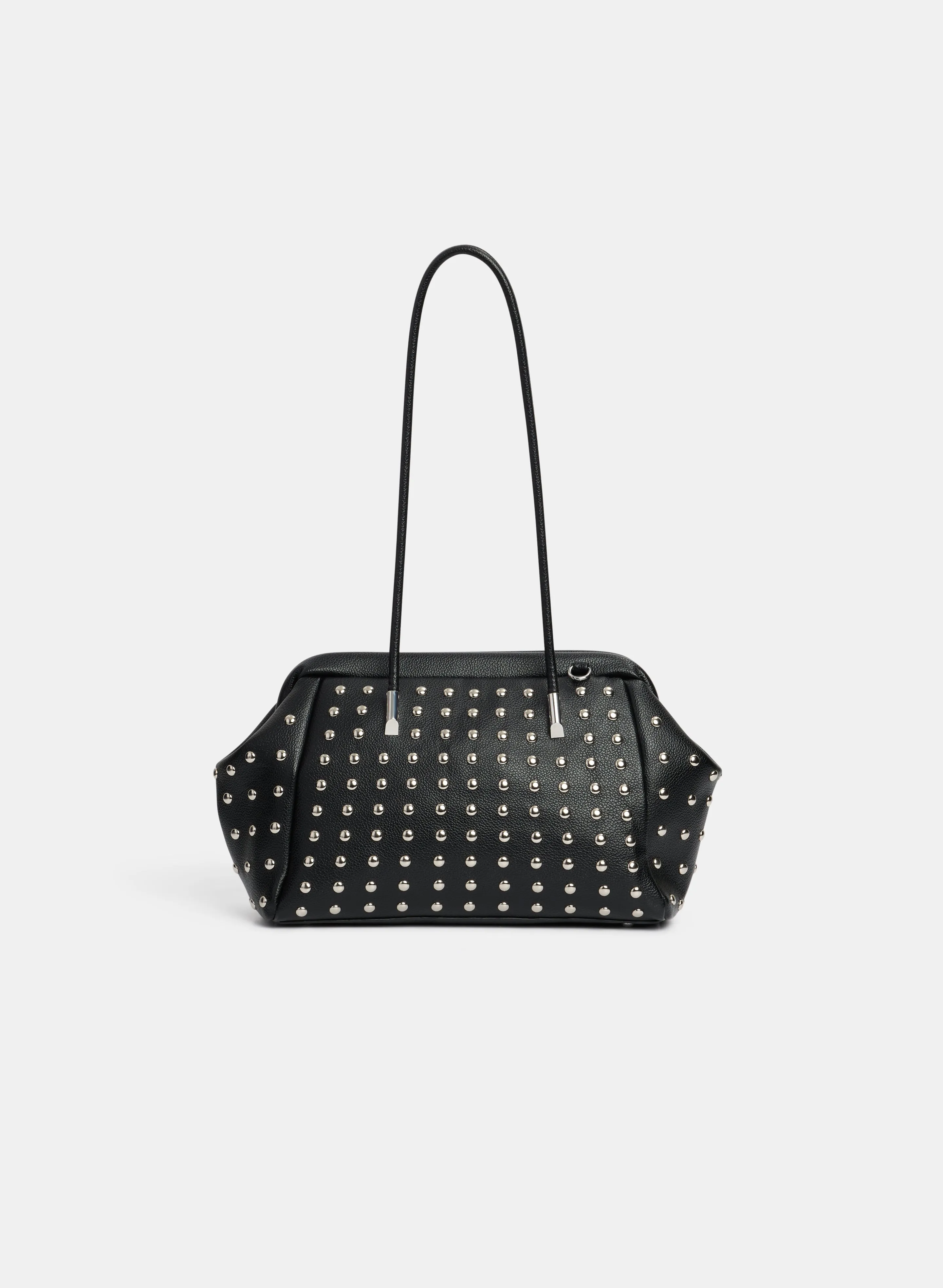 Studded Vegan Leather Handbag sold by Laura