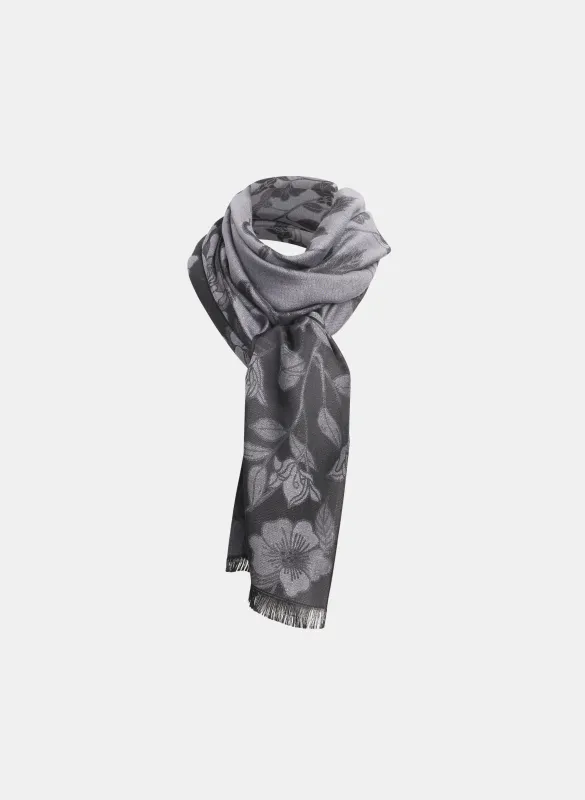 Reversible Floral Scarf sold by Laura
