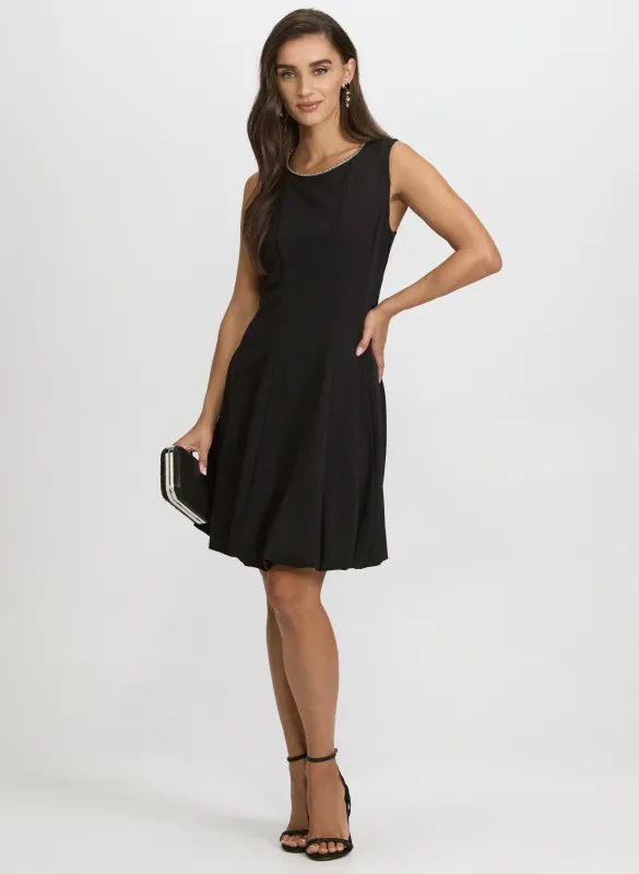 Rhinestone Trim Dress sold by Laura