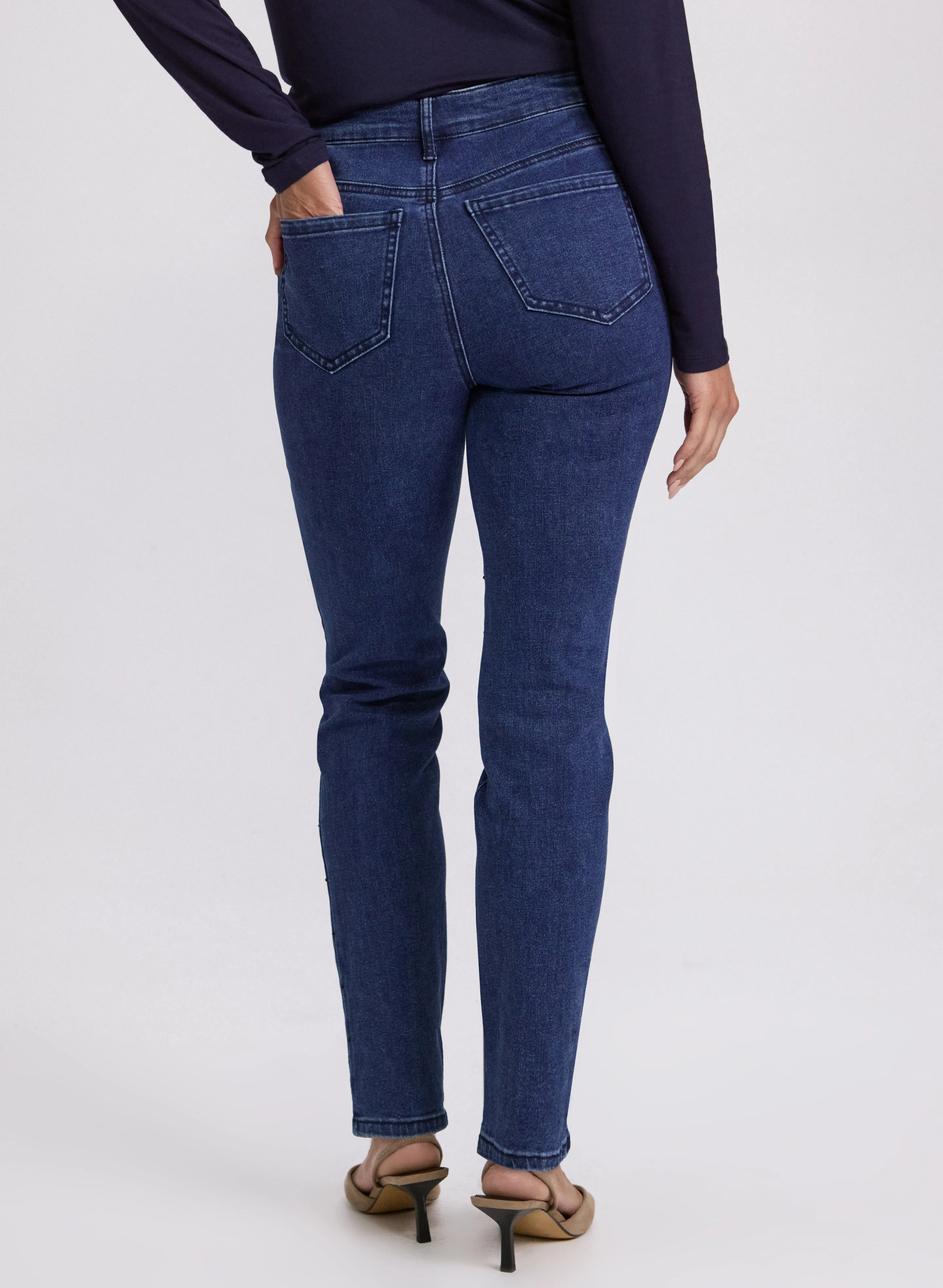 Rhinestone Embellished Jeans sold by Laura product image thumbnail 3